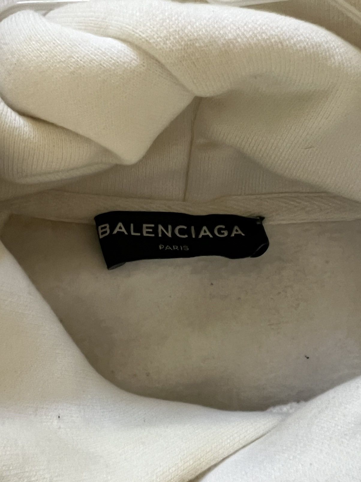 Balenciaga BALENCIAGA MODE HOODIE Size US XXS / EU 40 - 6 Thumbnail