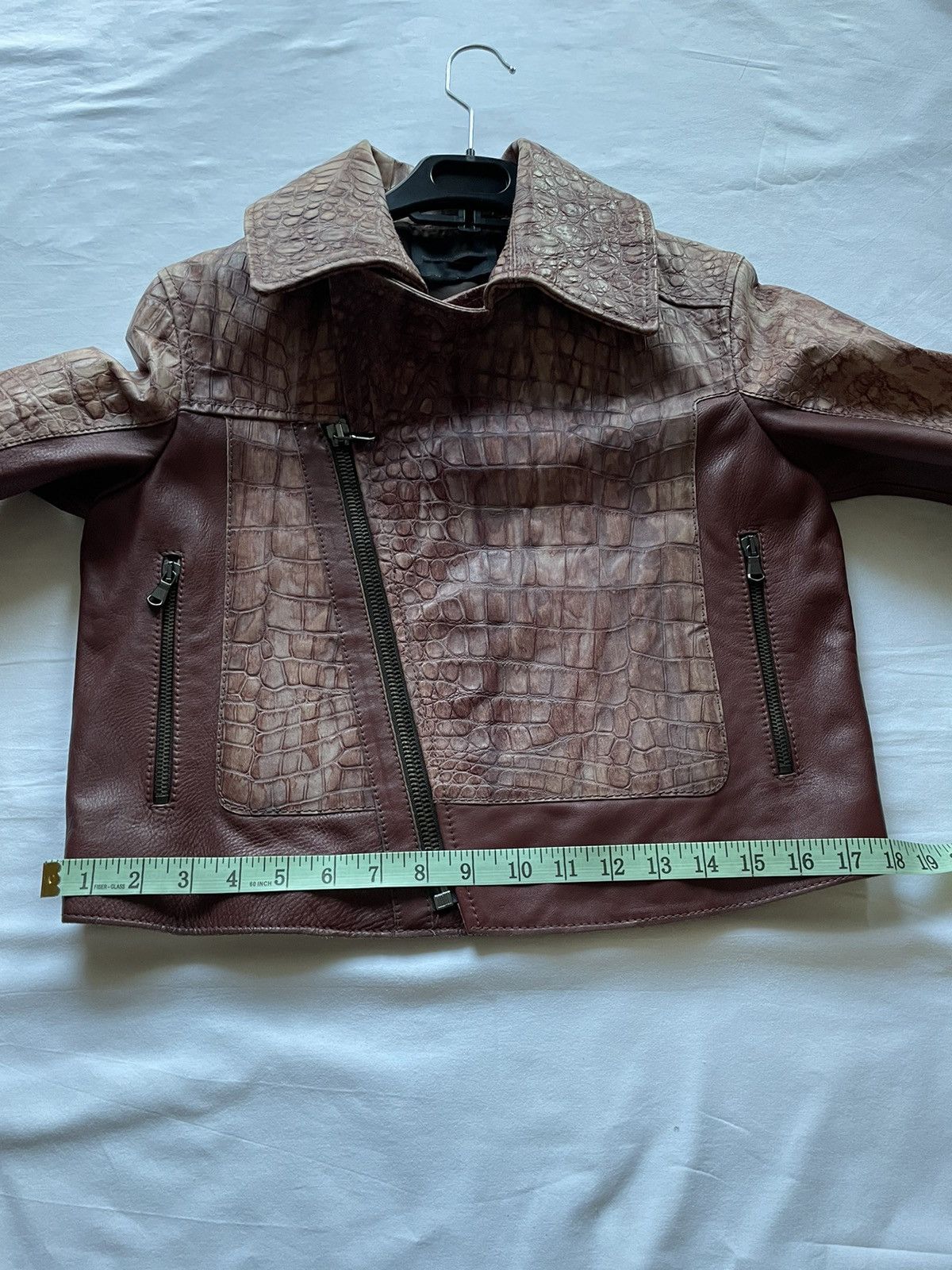 Designer × Diesel Vintage y2k women lather cropped jacket DIESEL Size XS / US 0-2 / IT 36-38 - 19 Thumbnail