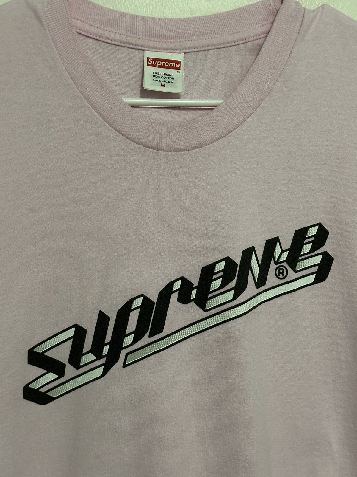 Supreme Supreme Banner Tee Size US M / EU 48-50 / 2 - 2 Thumbnail