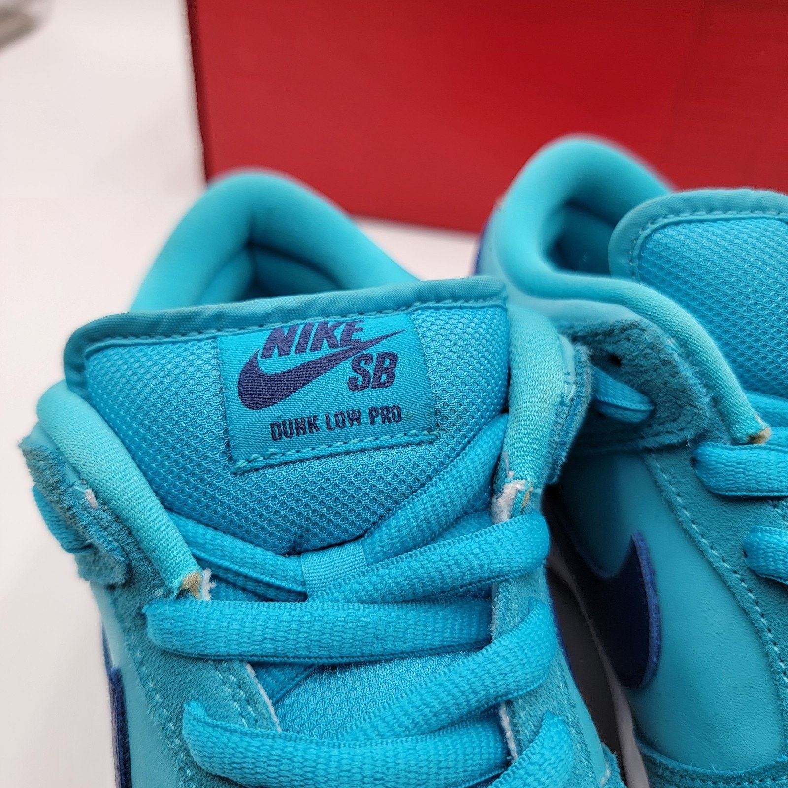 Nike Nike Men's SB Dunk Low 'Blue Fury' Sz 8 BQ6817-400 (416) Size US 8 / EU 41 - 4 Thumbnail