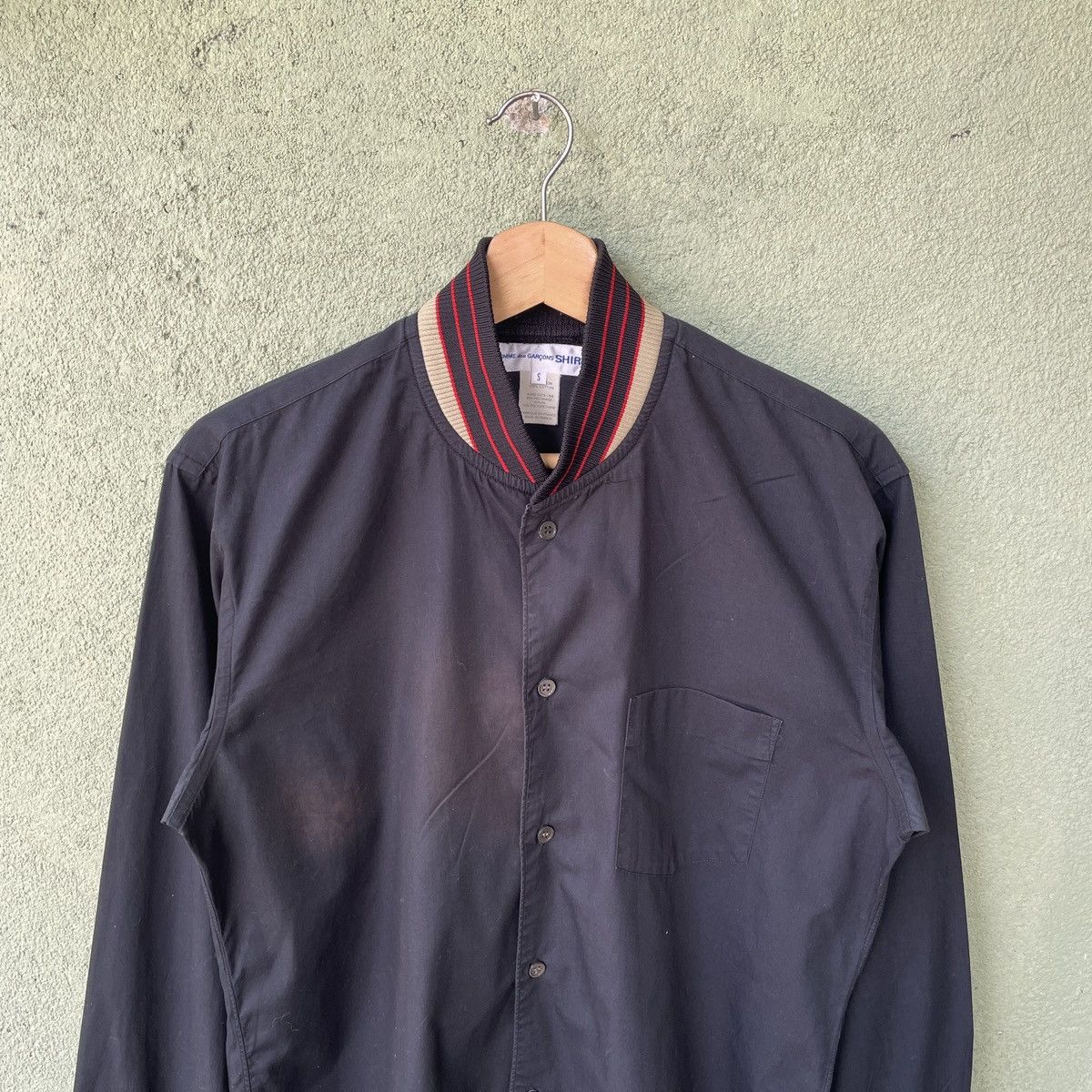 Comme des Garcons Vintage Comme Des Garcons Black Button Ups Shirt Size US S / EU 44-46 / 1 - 3 Thumbnail