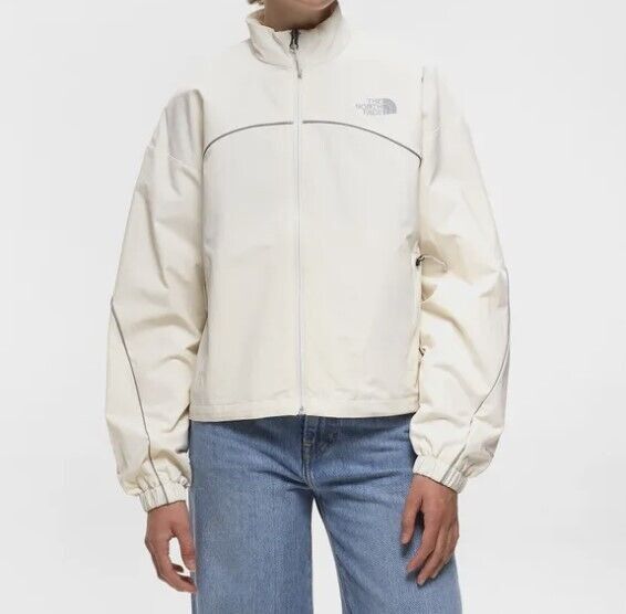 The North Face Tek Piping Wind Jacket White ( XXL )