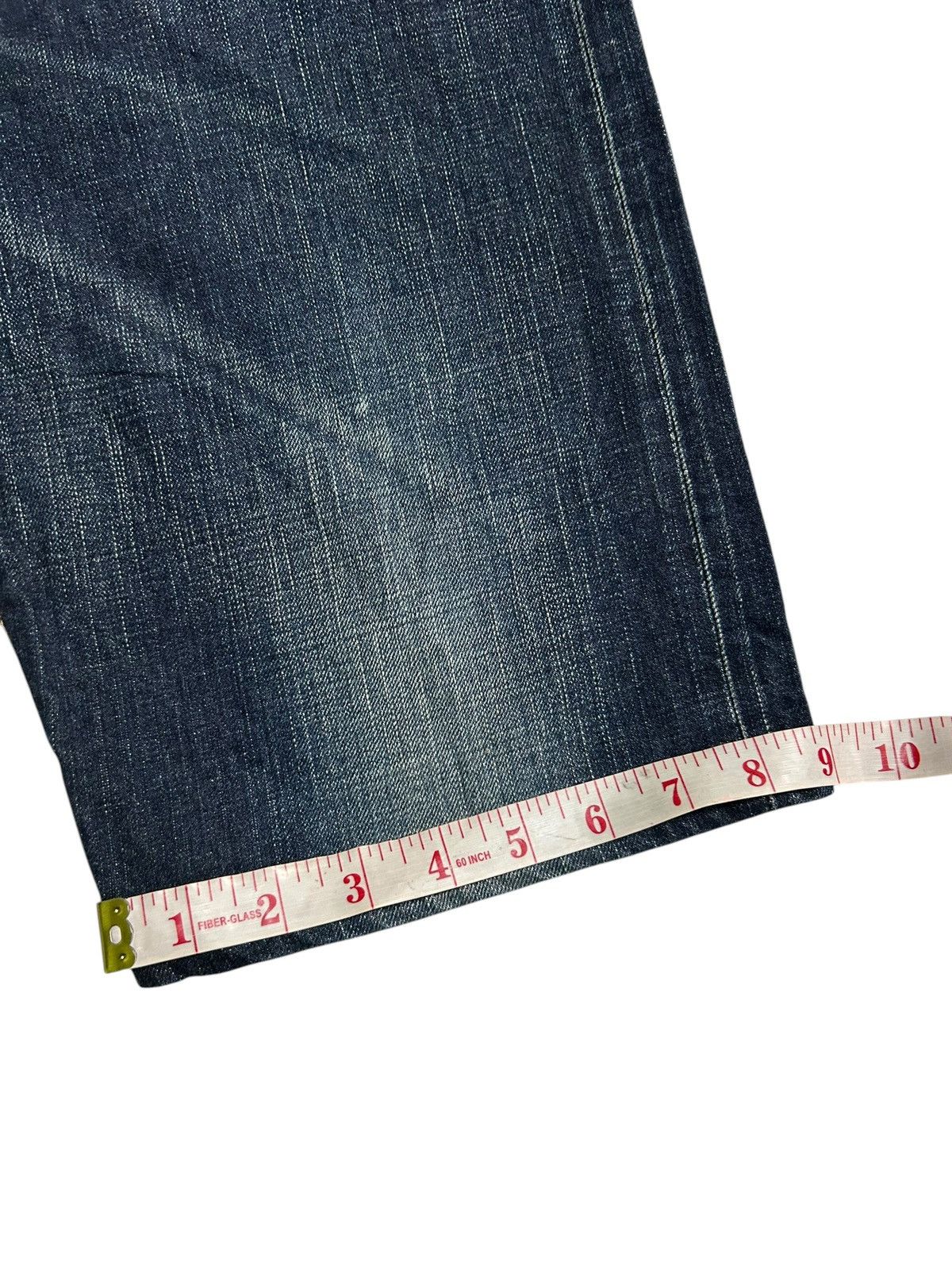 Japanese Brand × Kapital × Vintage Edwin Selvedge Vintage Japanese Short Denim jeans Size US 33 - 15 Thumbnail