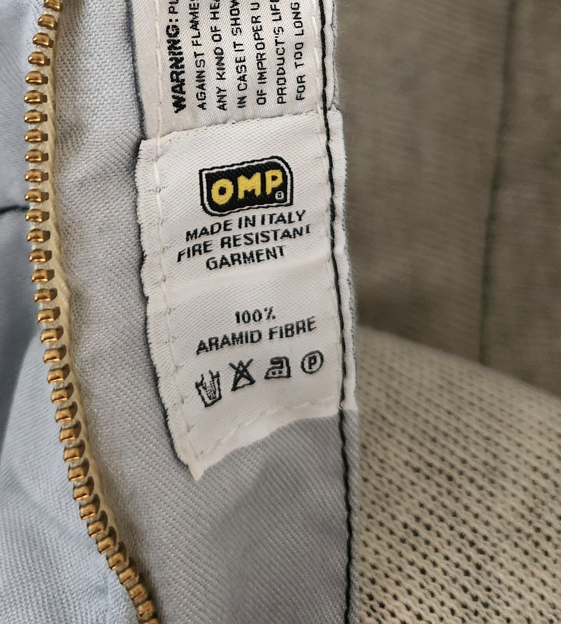 Vintage OMP Racing Fire Resistant Garment Suit Made in Italy Size 48 Size US M / EU 48-50 / 2 - 16 Thumbnail