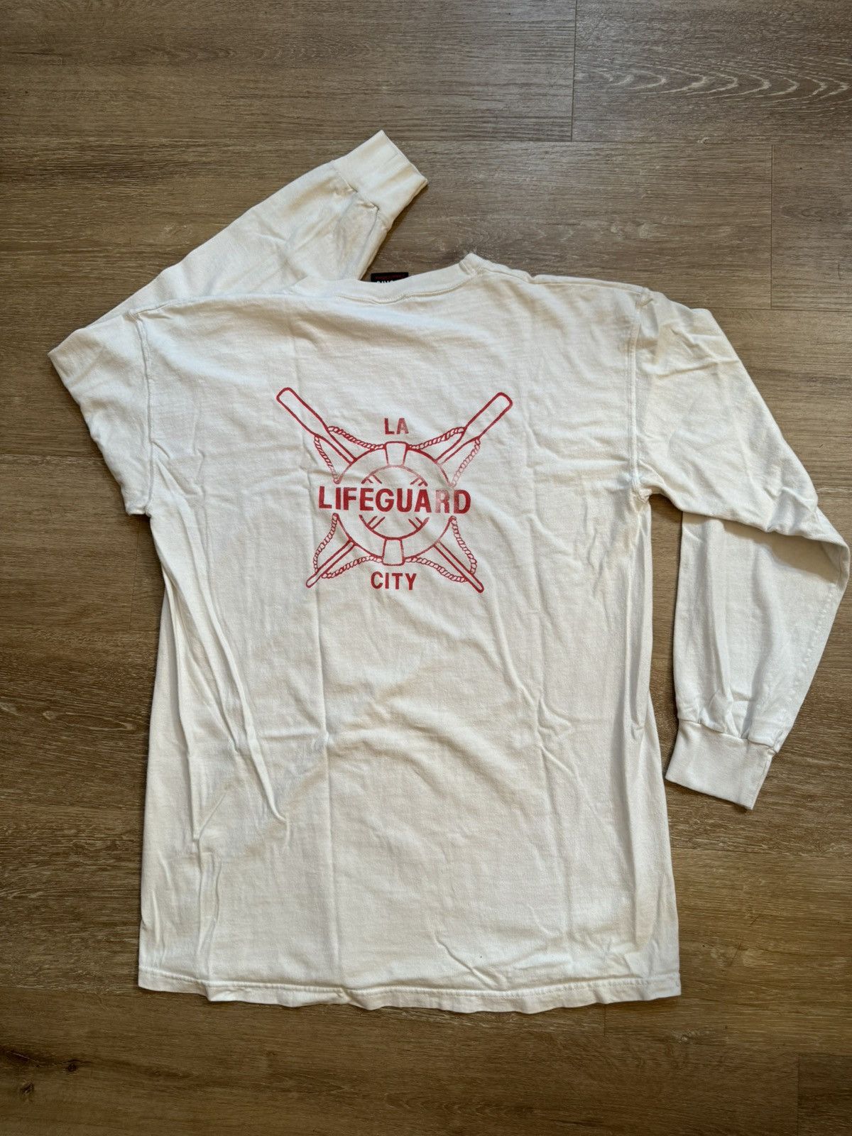 Signal Sport × Vintage Vintage Los Angeles City Lifeguard Long-sleeve Graphic Tee L Size US L / EU 52-54 / 3 - 12 Thumbnail
