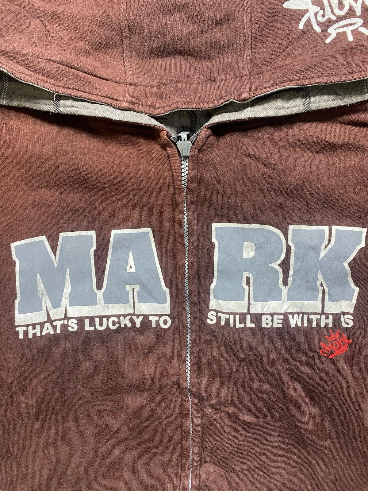 Vintage VINTAGE GRASS HITHER MARK HOODIE ZIPPER HIPHOP PUNK Y2K Size US L / EU 52-54 / 3 - 6 Thumbnail