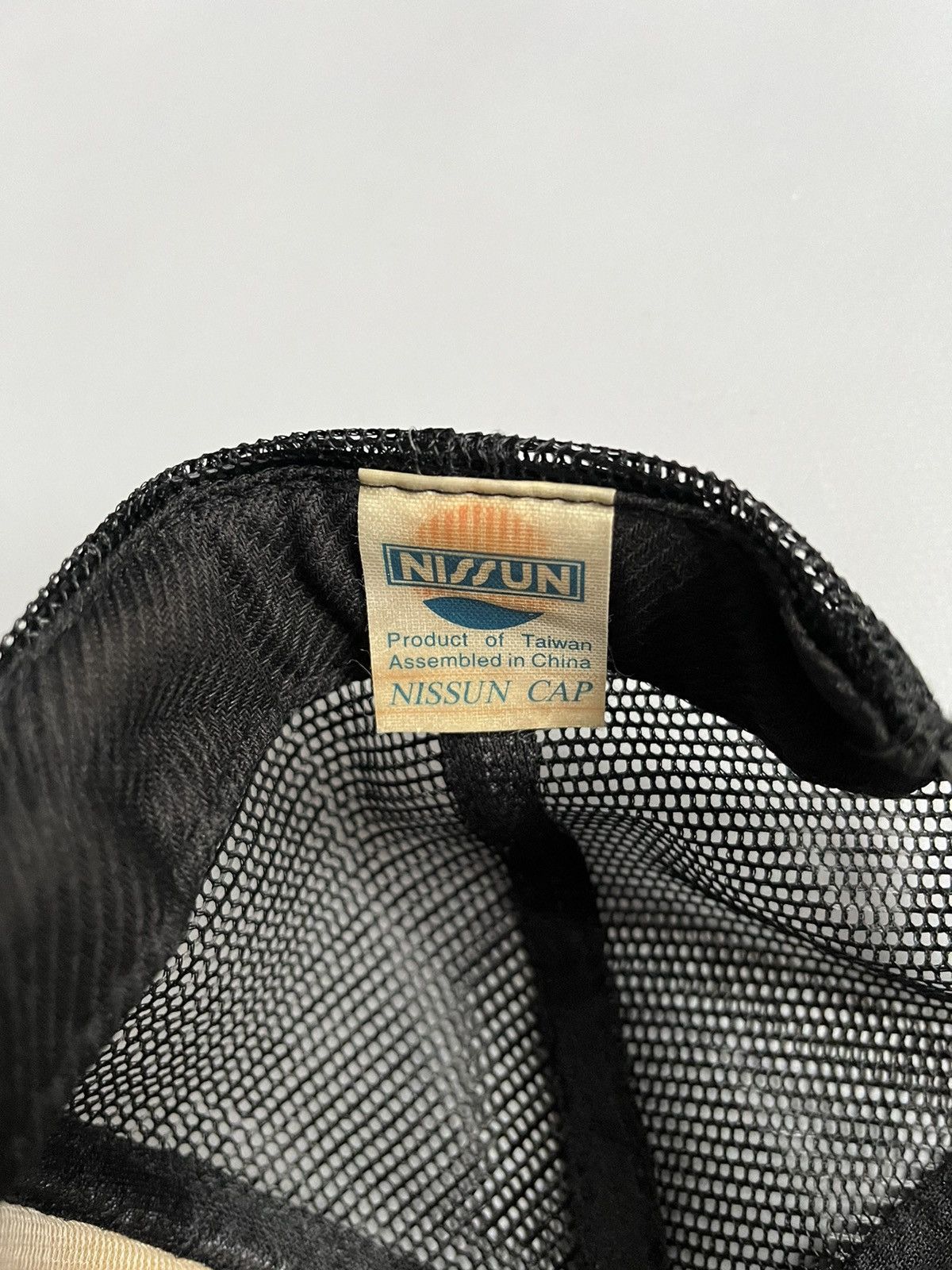 Thrasher Vintage 90s Thrasher Magazine Nissun Black White Trucker Cap Size ONE SIZE - 9 Thumbnail