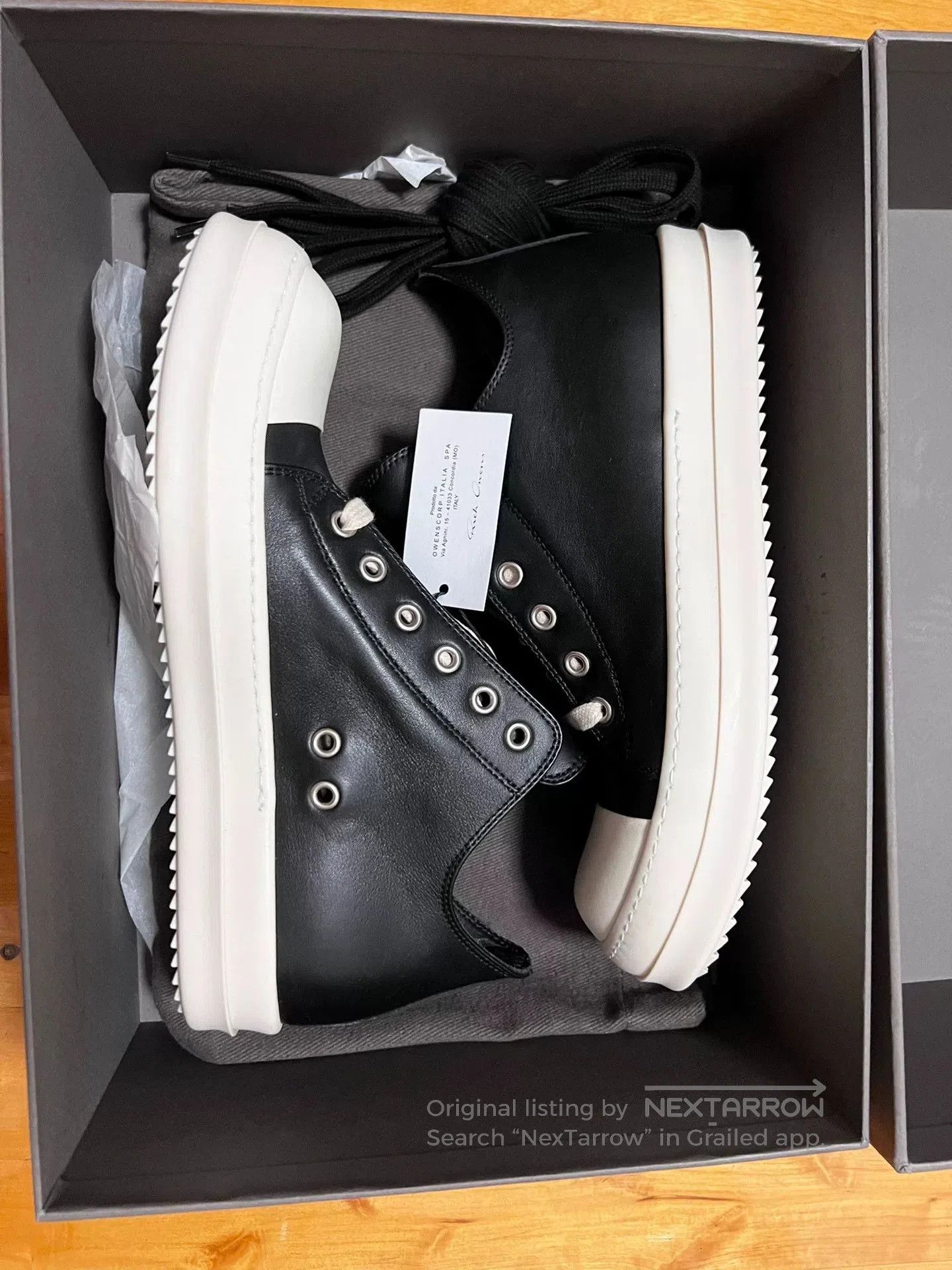 Rick Owens Rick Owens Low. Size US 7 / EU 40 - 1 Thumbnail