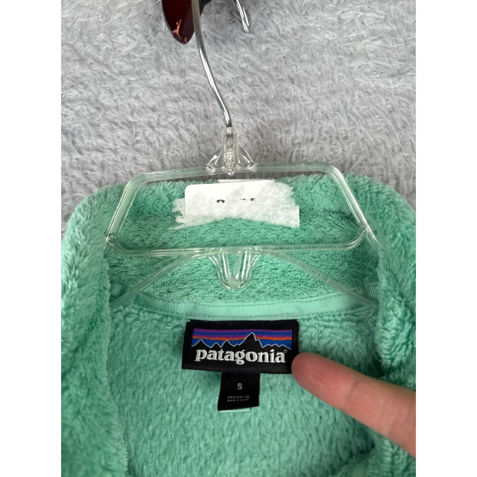 Patagonia Patagonia Sweater Women's Small Green Re-Tool Snap-T Pullover Mock Neck Fleece Sweatshirt Size S / US 4 / IT 40 - 7 Thumbnail