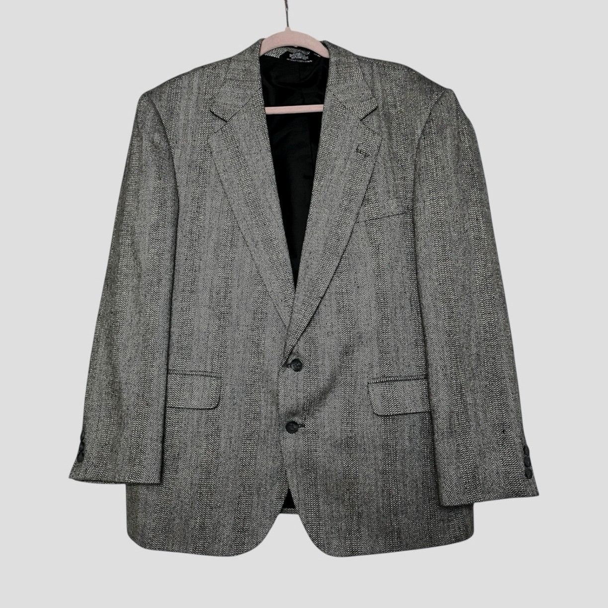 Haggar Haggar Grey Gentleman's Fit Imperial Two Button Suit Coat Size 42R - 1 Thumbnail