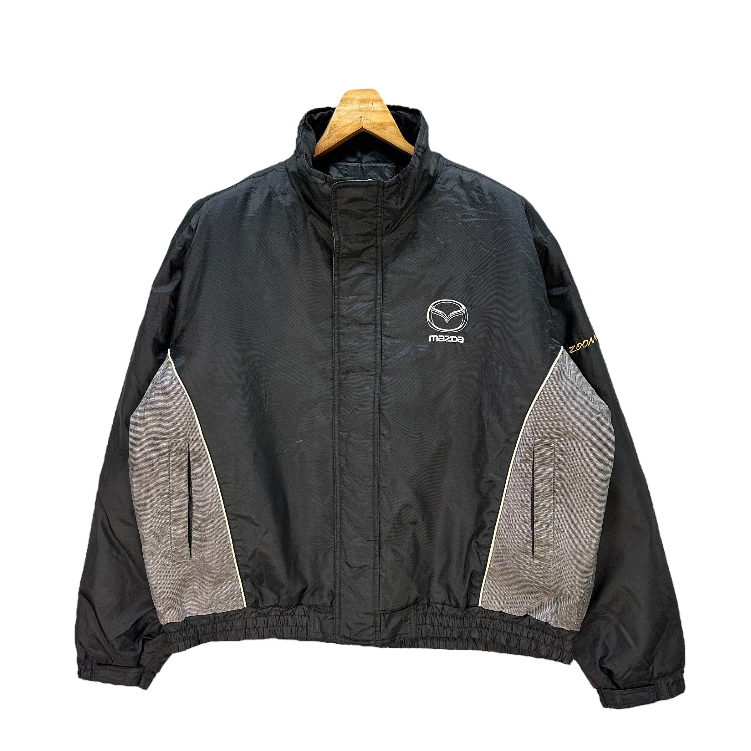 Japanese Brand MAZDA Embroidery Back Big Logo Motorsports Jacket #A50-1168 Size US XXL / EU 58 / 5 - 4 Thumbnail