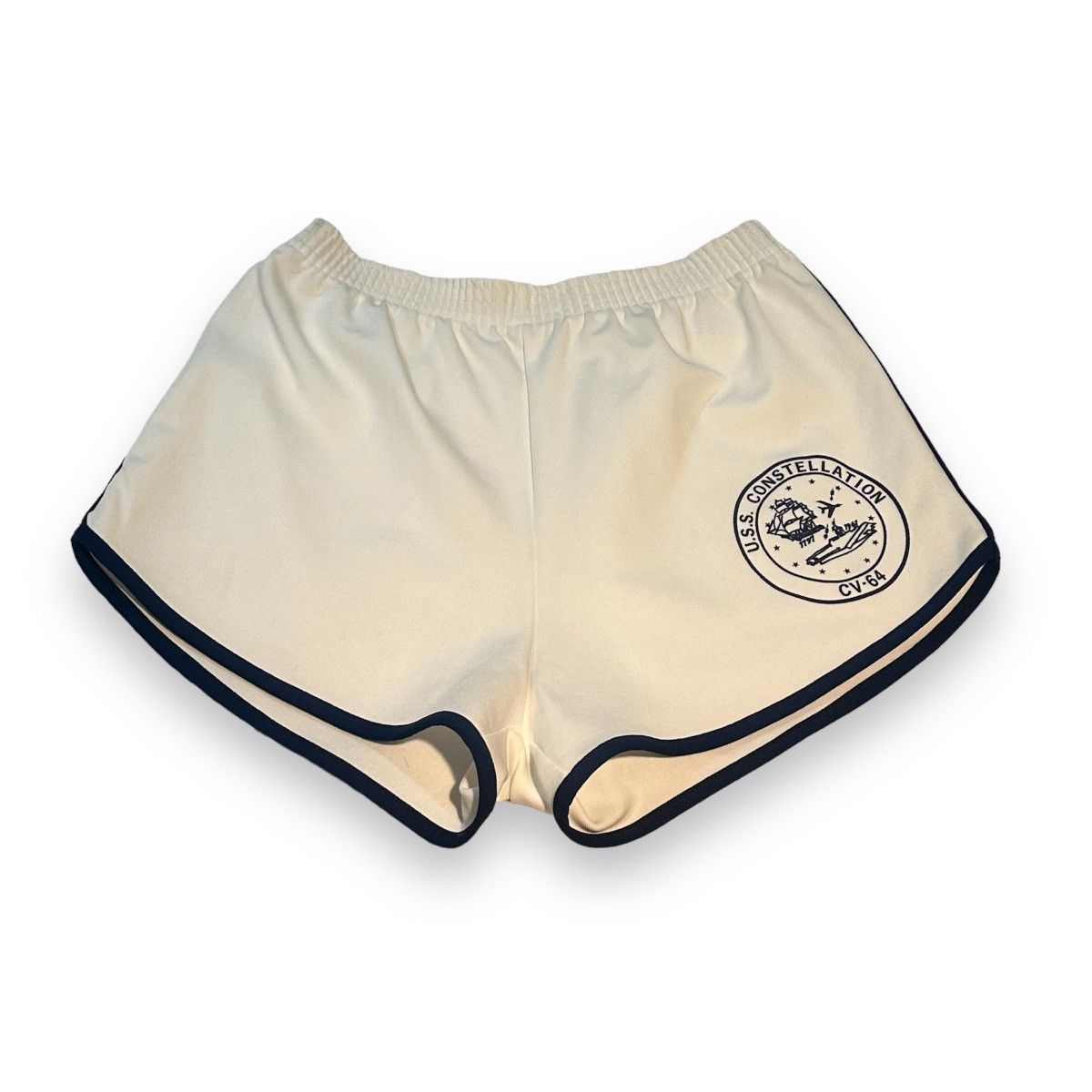 Vintage RARE Vintage Bassett Walker U.S.S. Constellation Shorts Size US 30 / EU 46 - 1 Thumbnail