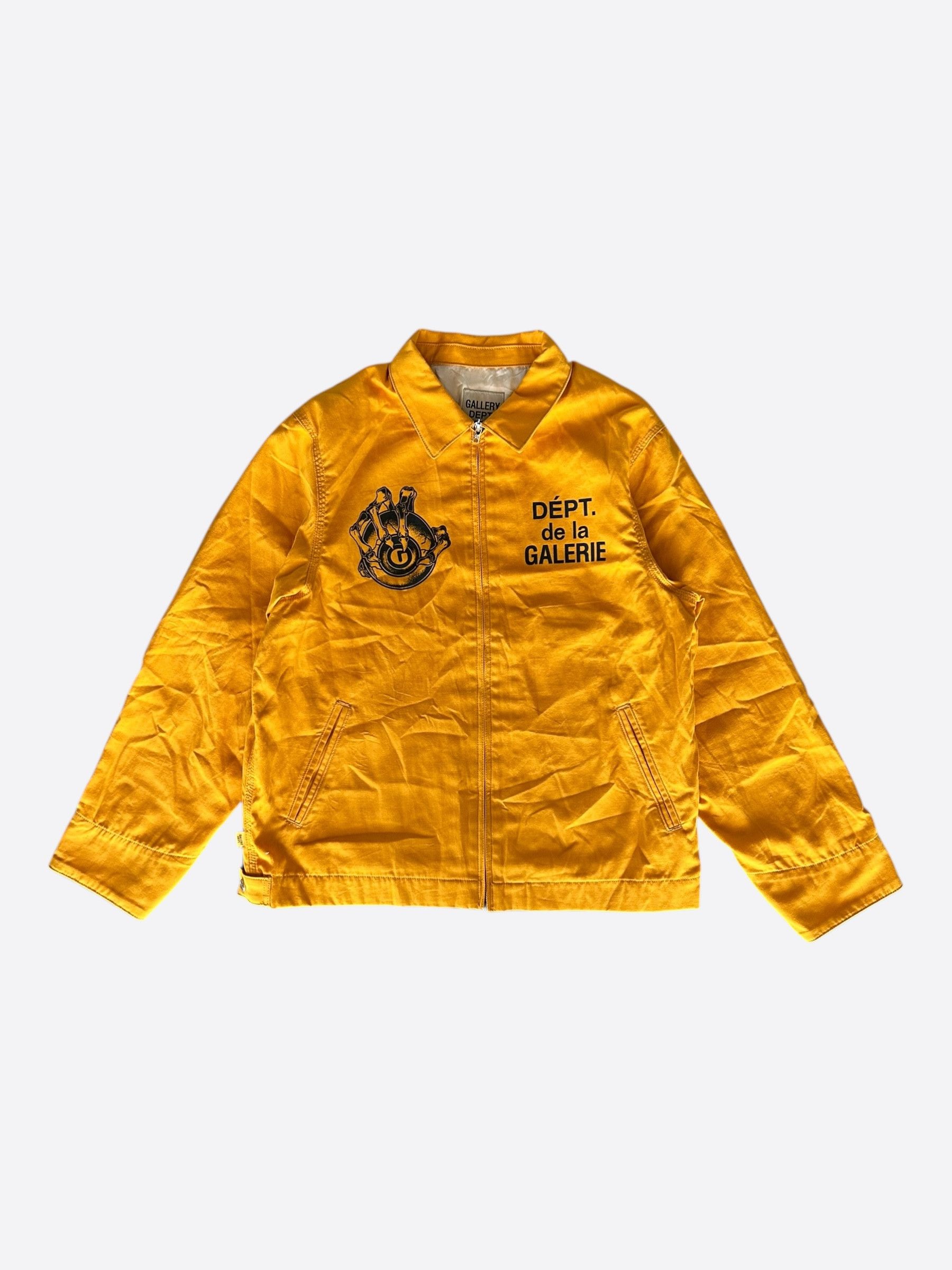 Gallery Dept. Gallery Dept Yellow & Black G-Ball Montecito Jacket Size US L / EU 52-54 / 3 - 1 Thumbnail