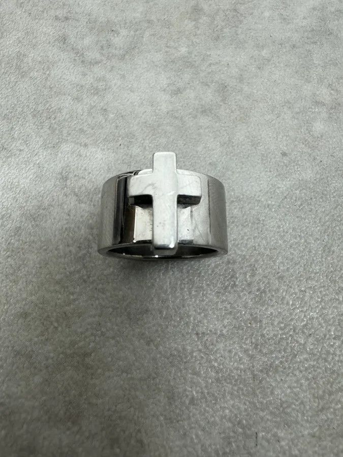 Dolce & Gabbana 2000s Dolce & Gabbana 3D Cross Ring Size ONE SIZE - 4 Thumbnail