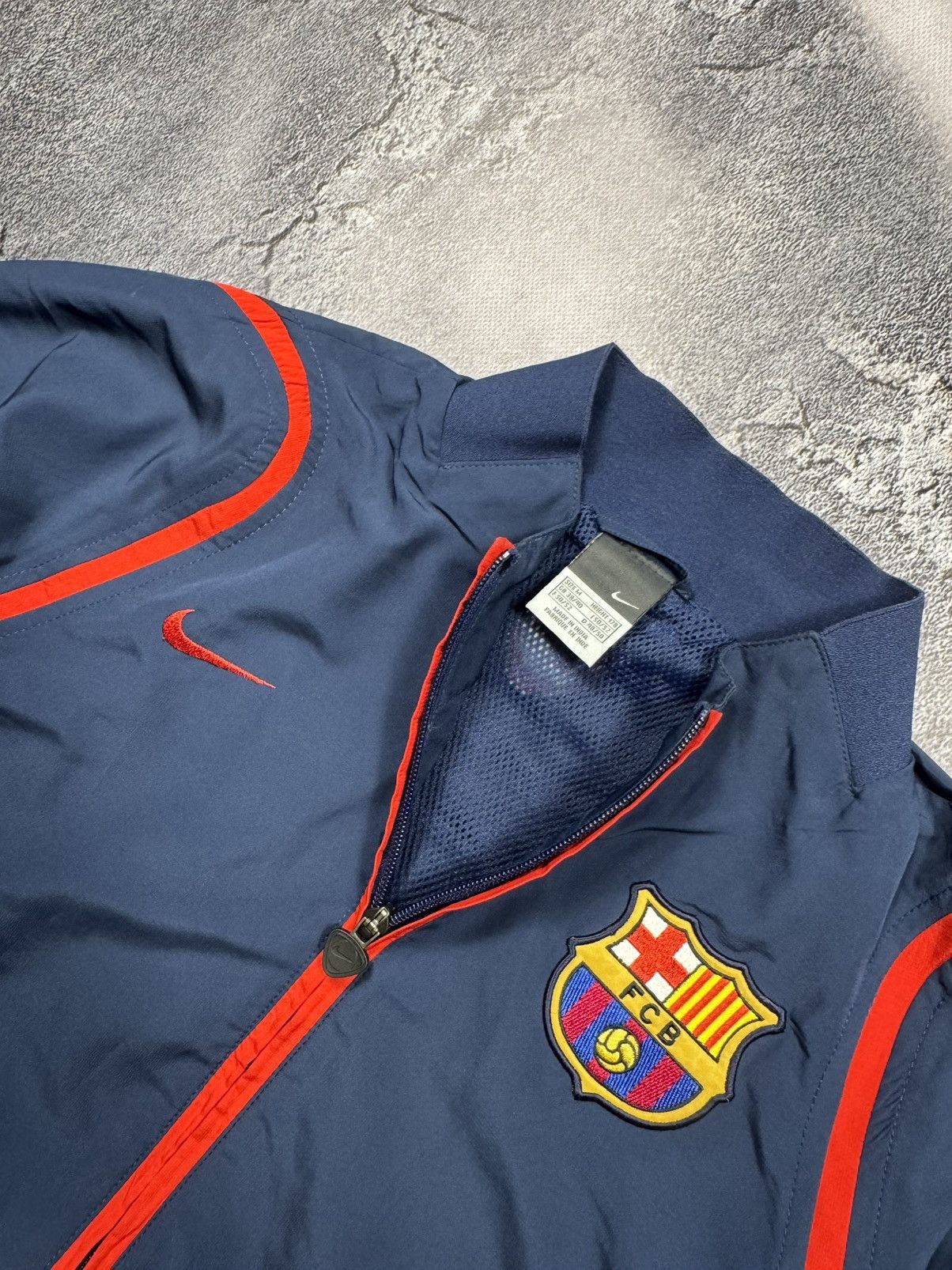 Nike Nike x FC Barcelona Track Jacket Size US M / EU 48-50 / 2 - 2 Thumbnail