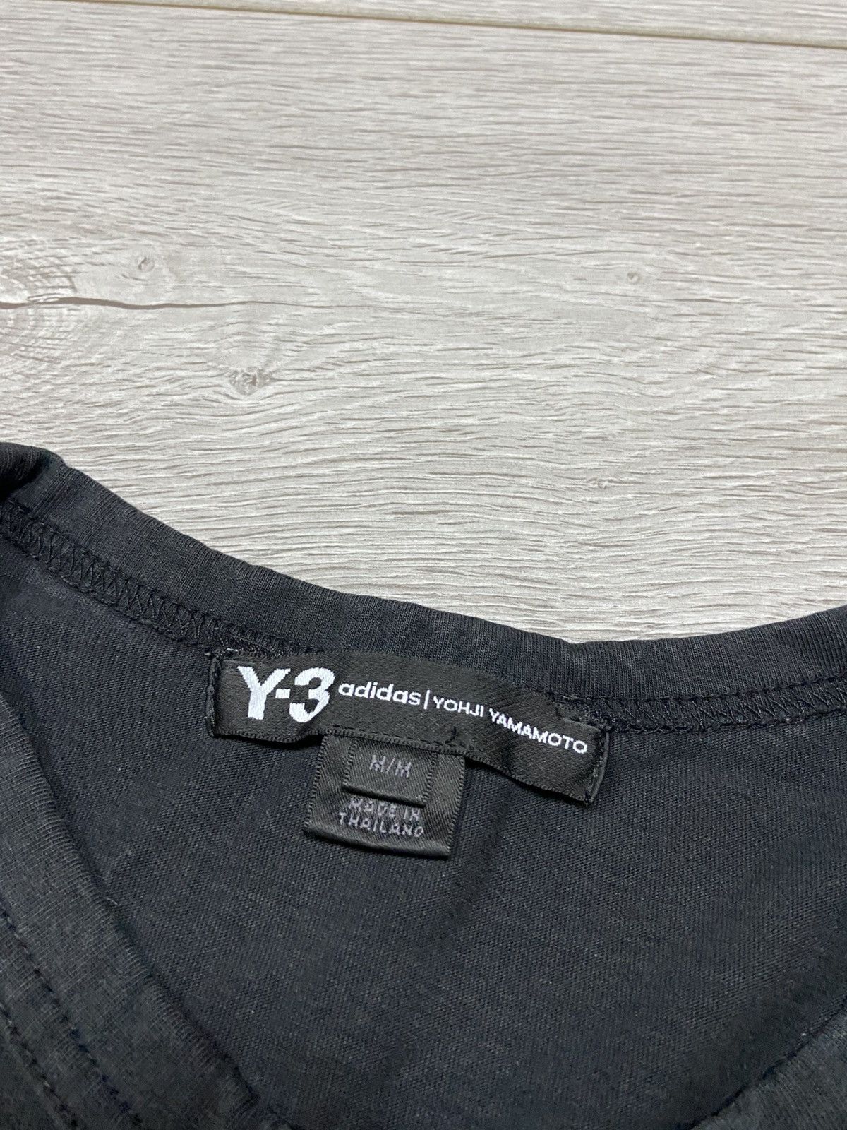 Yohji Yamamoto Y-3 Yohji Yamamoto x Adidas long t-shirt around stripes Size US M / EU 48-50 / 2 - 6 Thumbnail