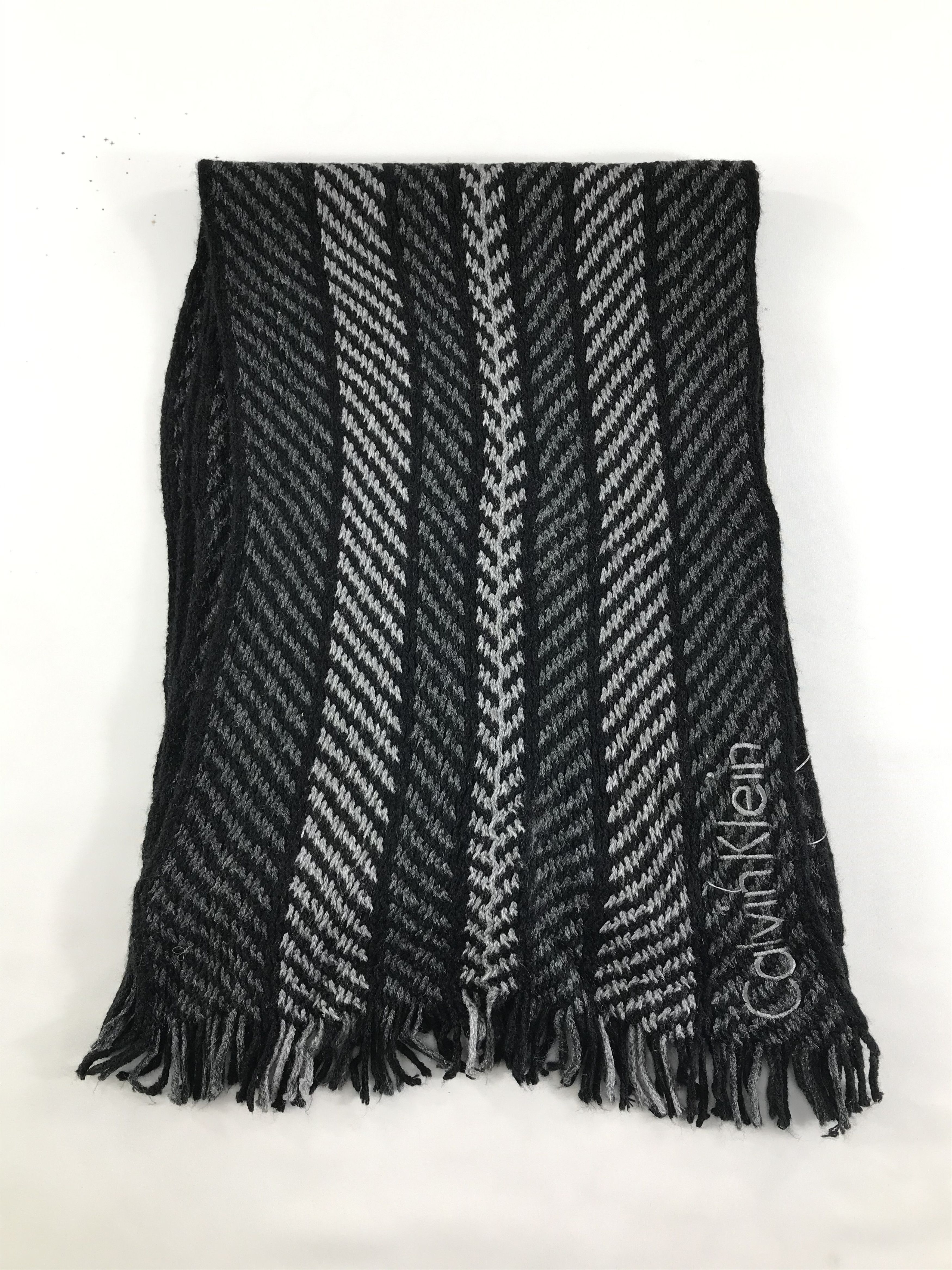Calvin Klein × Vintage Calvin Klein Scarf / Muffler / Neckwear - WW2298 Size ONE SIZE - 2 Thumbnail