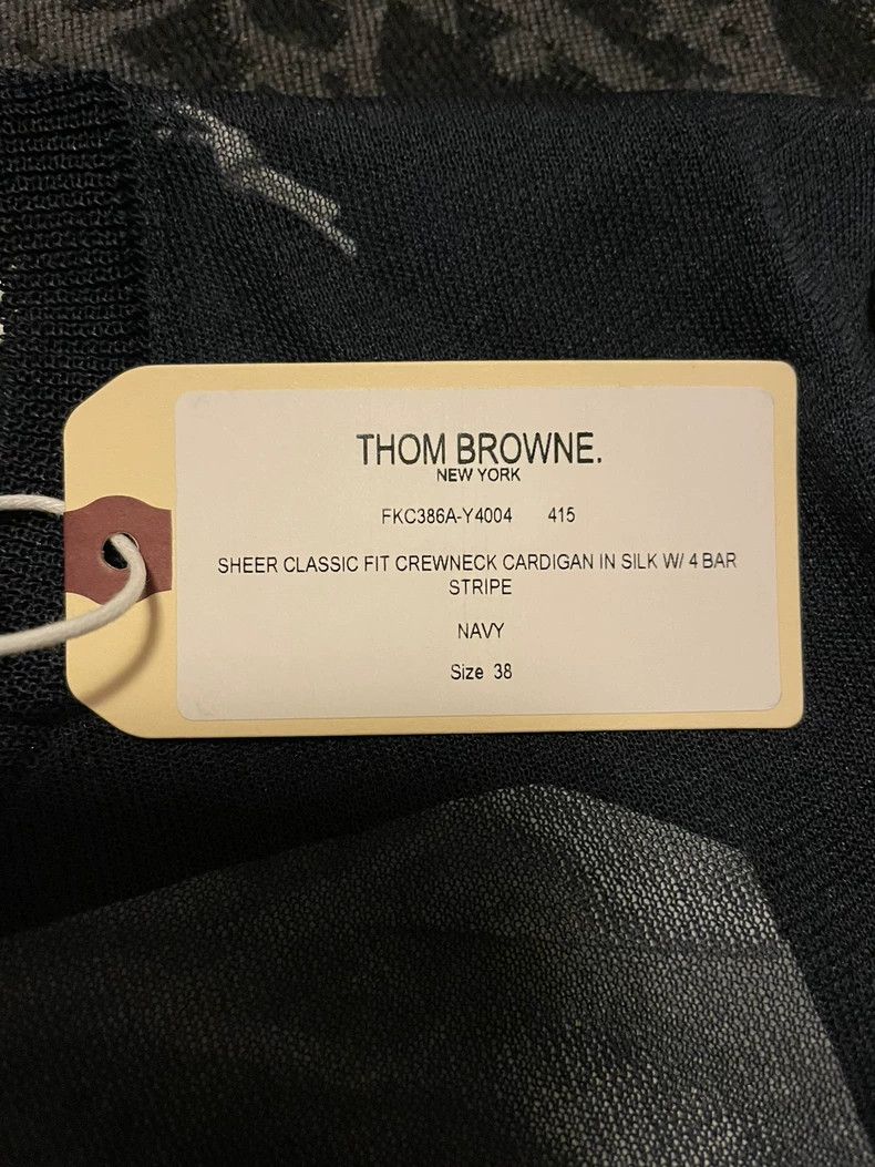 Thom Browne Thom Browne Silk cardigan Size XS / US 0-2 / IT 36-38 - 8 Thumbnail