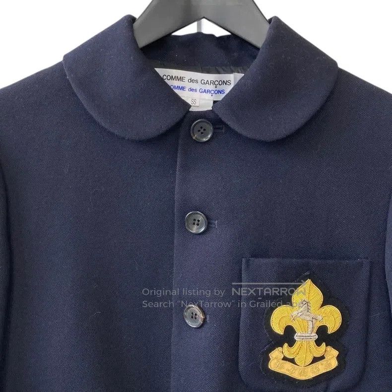 Comme des Garcons Comme des Garcons school badge jacket Size XS / US 0-2 / IT 36-38 - 3 Thumbnail