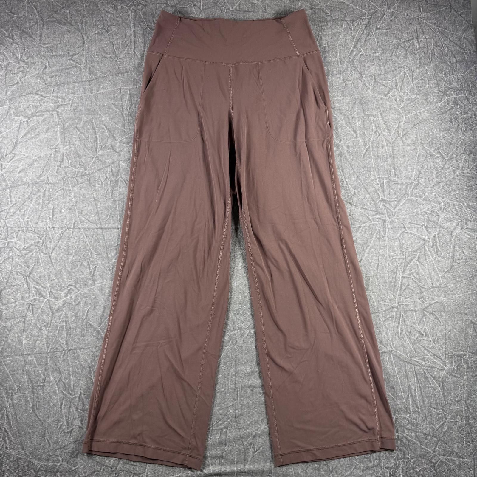 Lululemon Lululemon Leggings Women's 10 Rust Pink Wide Leg Size 32" / US 10 / IT 46 - 2 Thumbnail