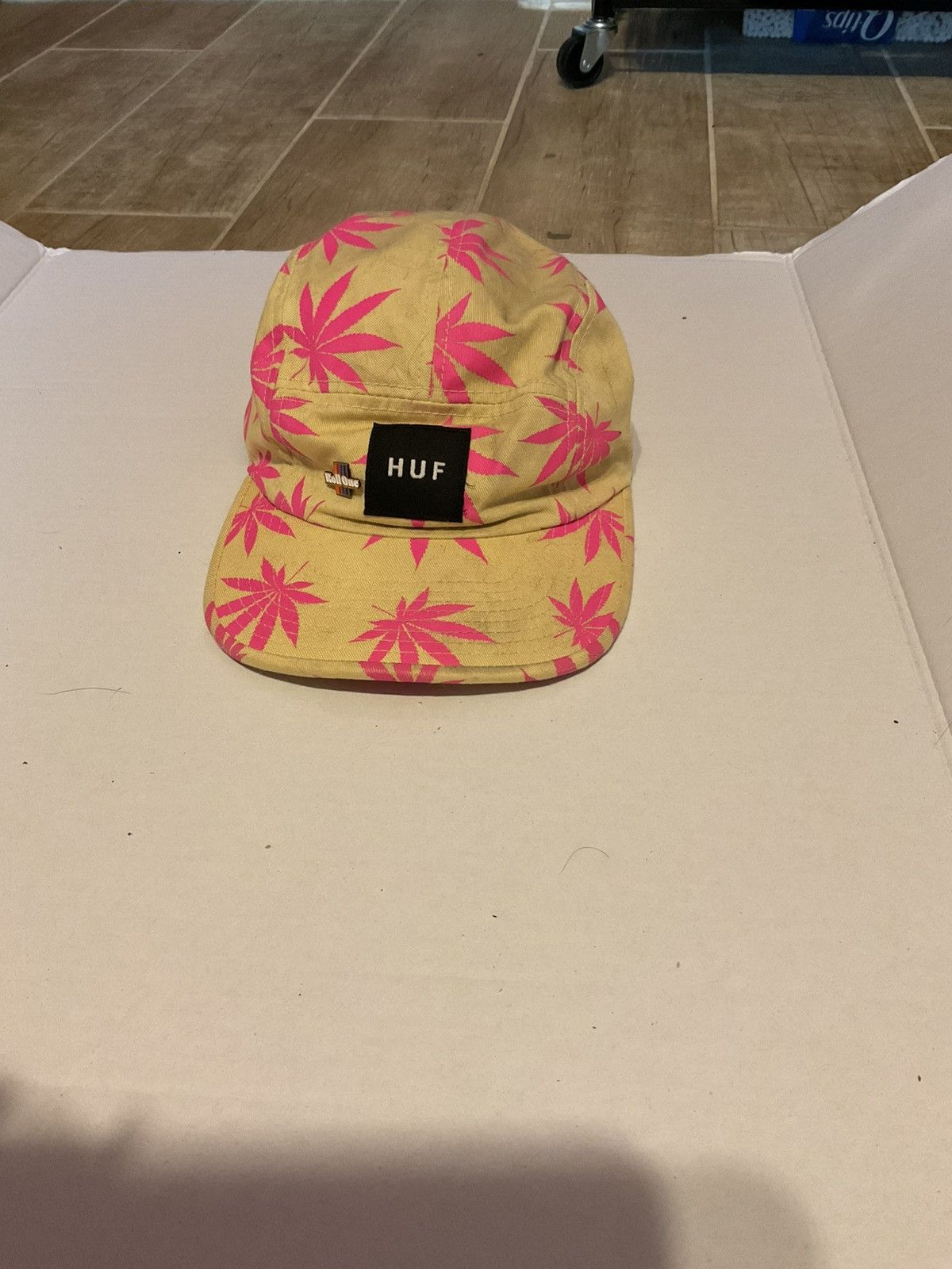 Huf Original Huf Hat Pink marijuana print Size ONE SIZE - 9 Thumbnail