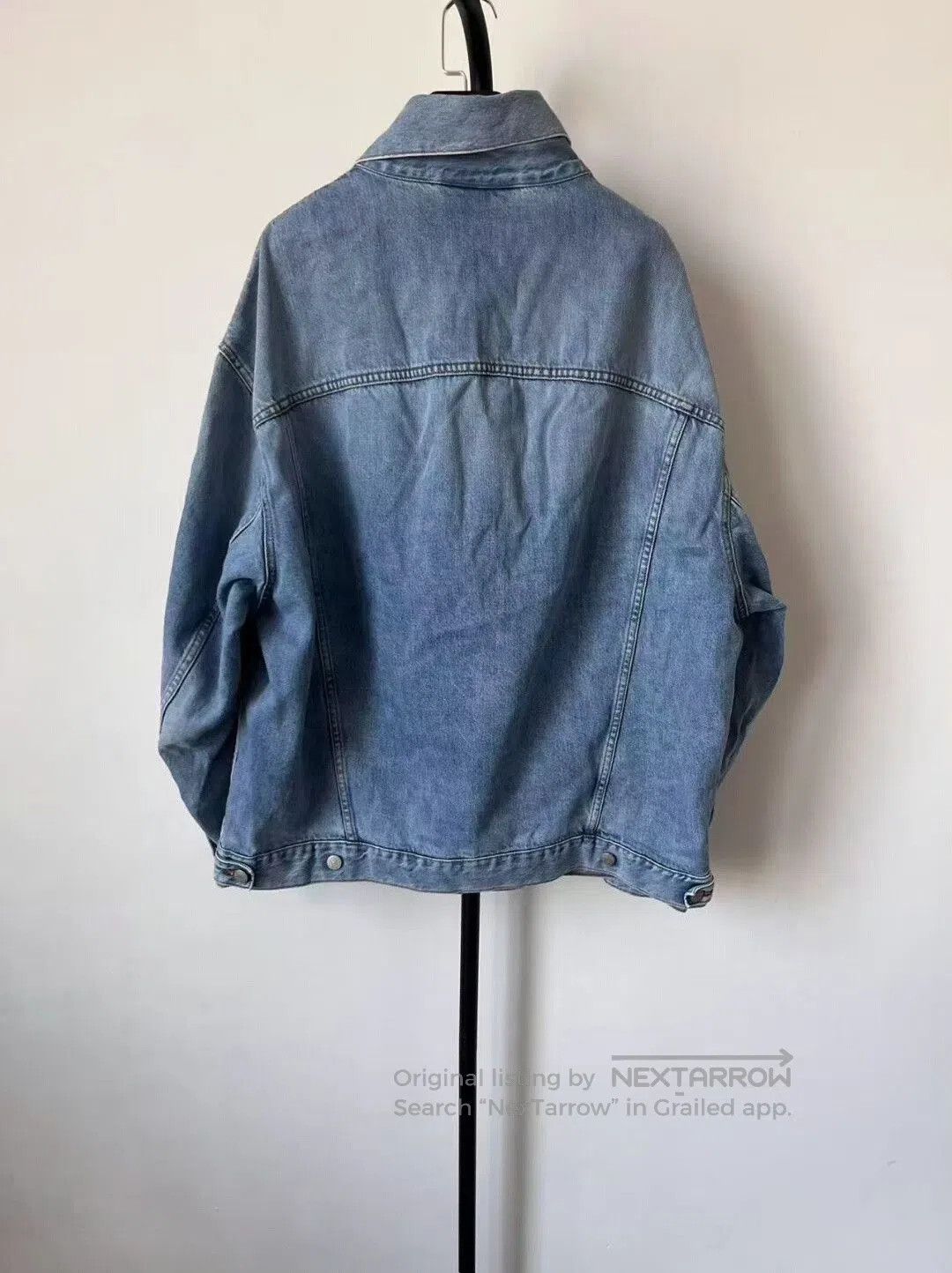 Acne Studios Acne Studios Embroidered Denim Jacket. Size US XXS / EU 40 - 2 Thumbnail