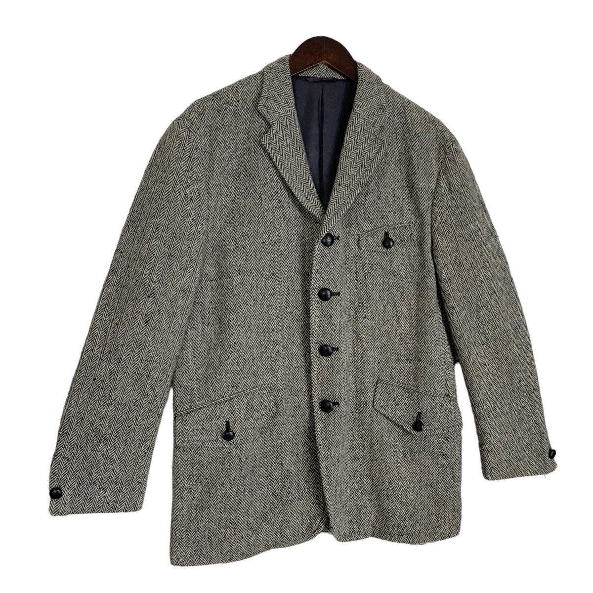 Yohji Yamamoto Vintage A.A.R by Yohji Yamamoto Harringbone Jacket Size M Size US M / EU 48-50 / 2 - 3 Thumbnail