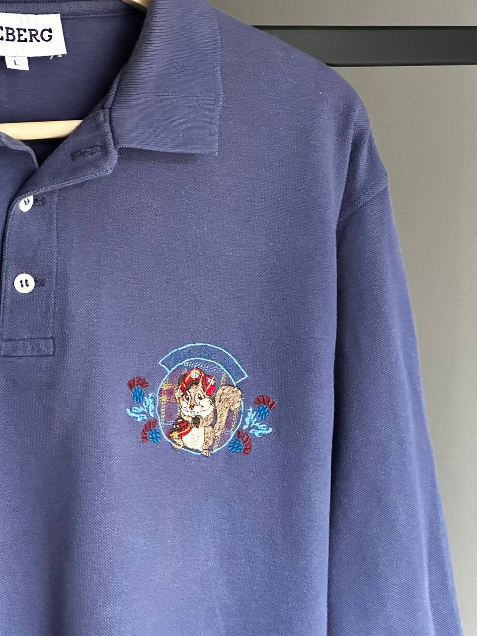Iceberg Vintage 90s Iceberg History Disney Polo T Shirt Size US L / EU 52-54 / 3 - 3 Thumbnail