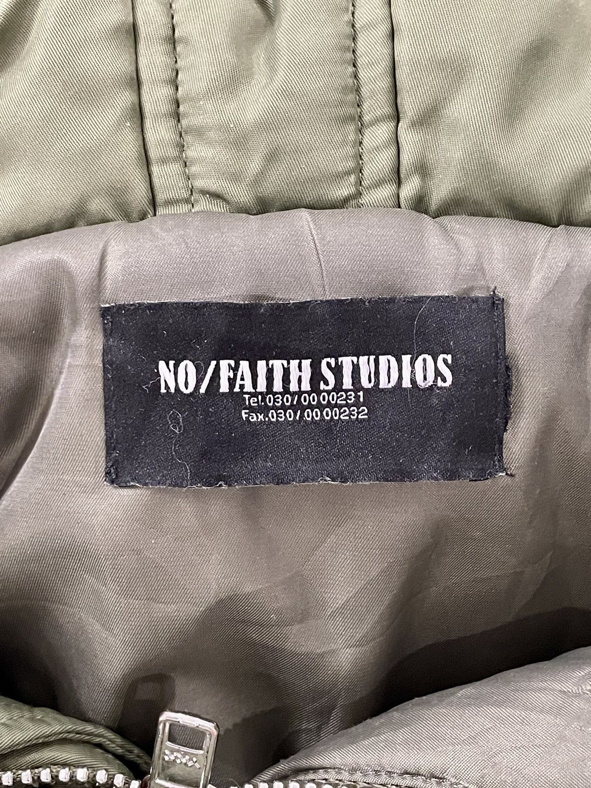 No Faith Studios No Faith Studios Backpack Hood Bomber Size US M / EU 48-50 / 2 - 14 Thumbnail