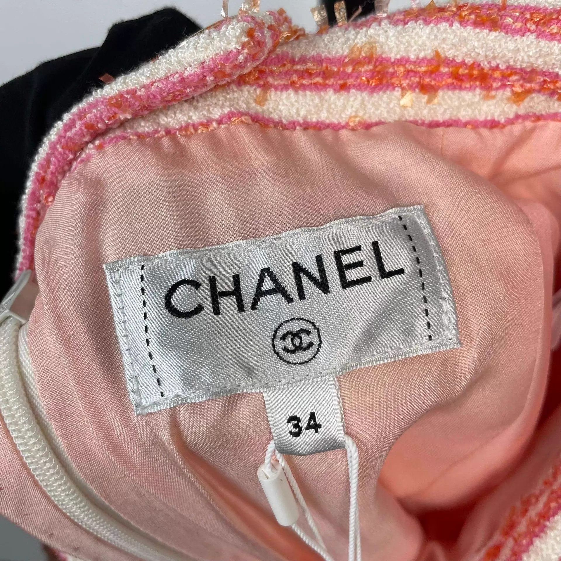 Chanel Chanel Women's Skirt 34 Size 25" / US 0 / IT 36 - 3 Thumbnail