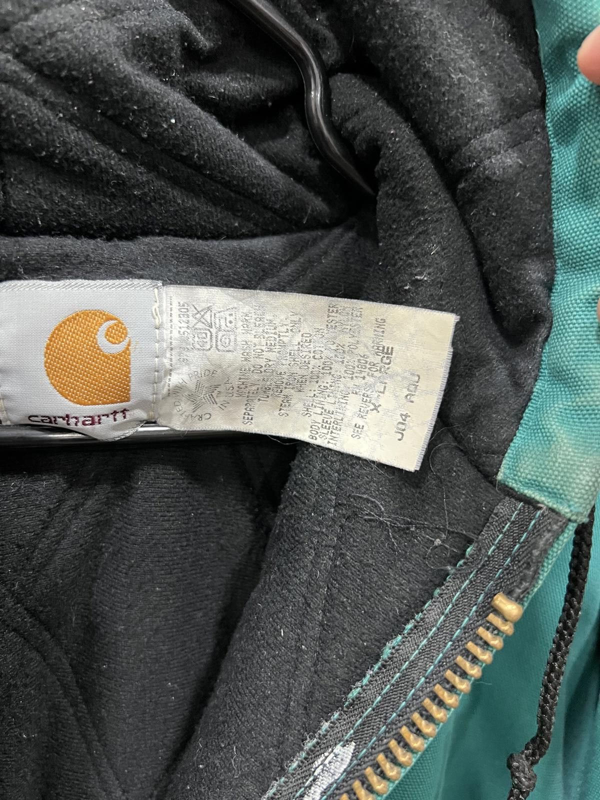 Carhartt 80/90s XL Carhartt Teal Duck Jacket Size US XL / EU 56 / 4 - 2 Thumbnail