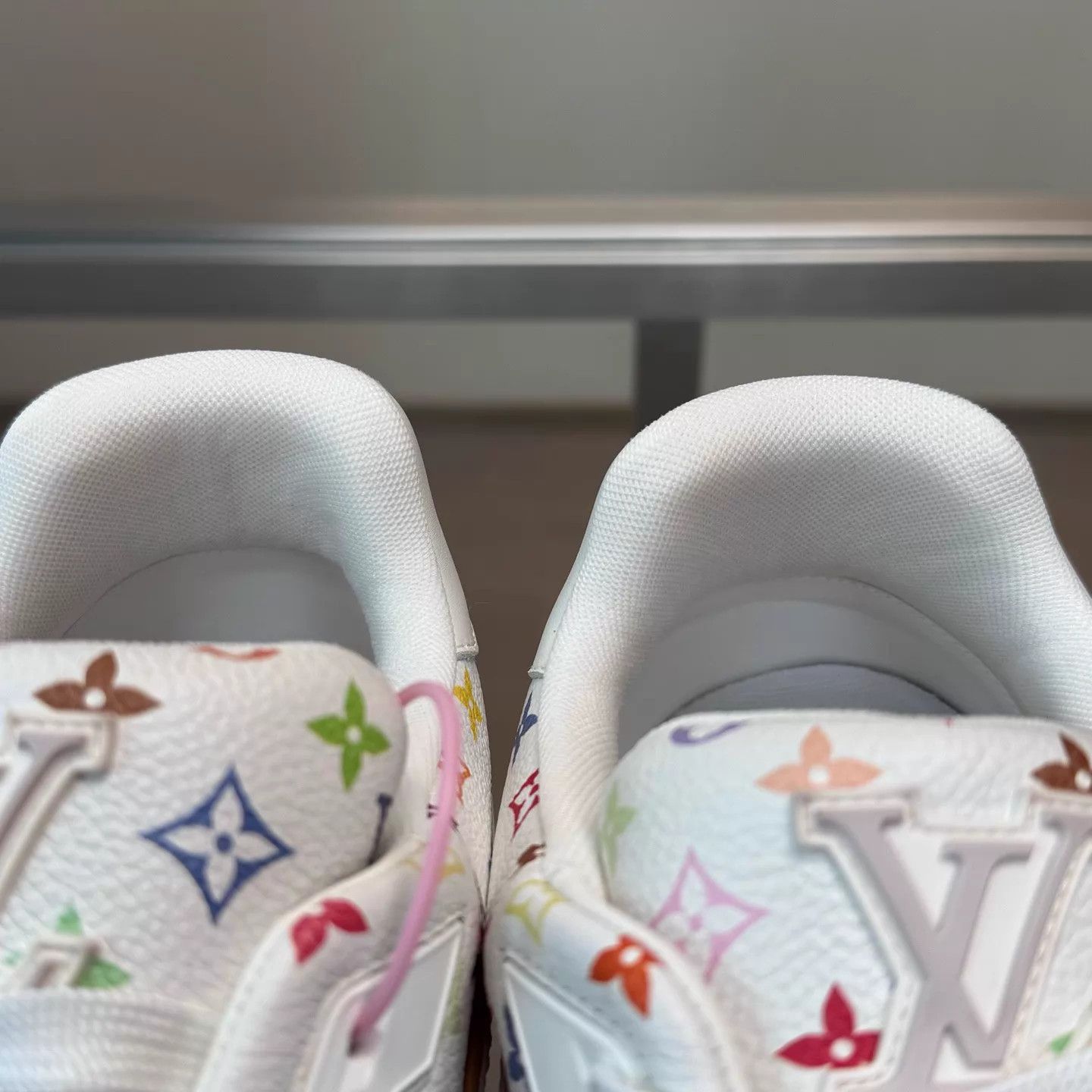 Louis Vuitton LV x Takashi Murakami Trainer White Tri-Color UK9/43 99 Size US 10 / EU 43 - 9 Thumbnail