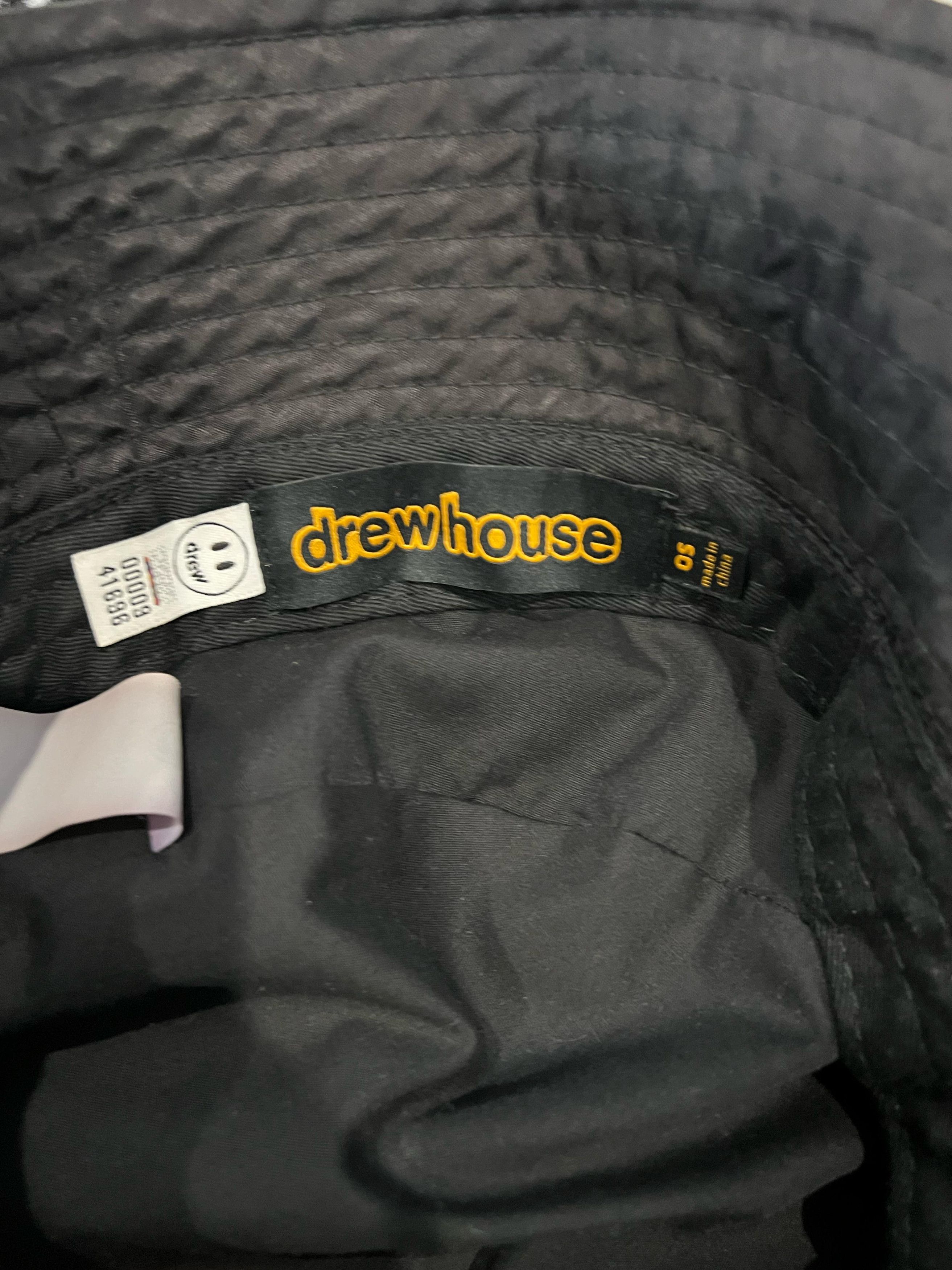Drew House Secret patch nylon bucket hat - black – drew house Size ONE SIZE - 3 Thumbnail