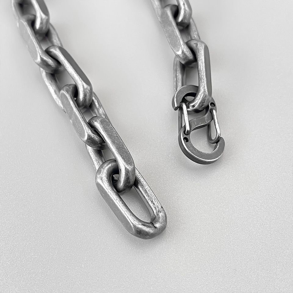 Jewelry Steel Cable Square Chain Bracelet Size ONE SIZE - 6 Thumbnail