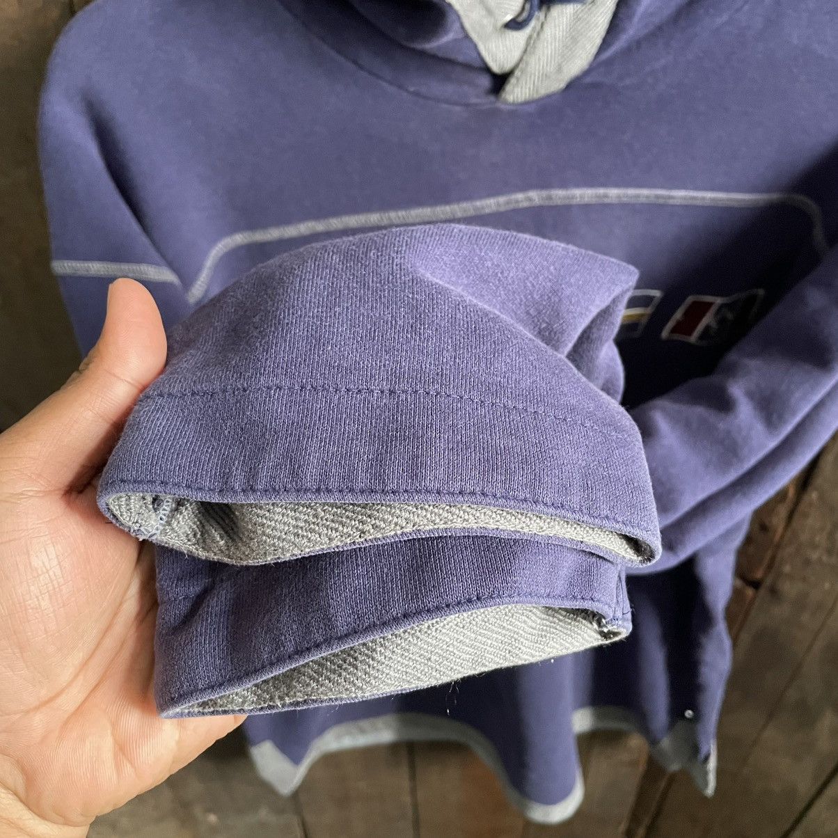 Hai Sporting Gear × Issey Miyake × Vintage Vintage Hai Sporting Gear Hoodie Size US M / EU 48-50 / 2 - 3 Thumbnail