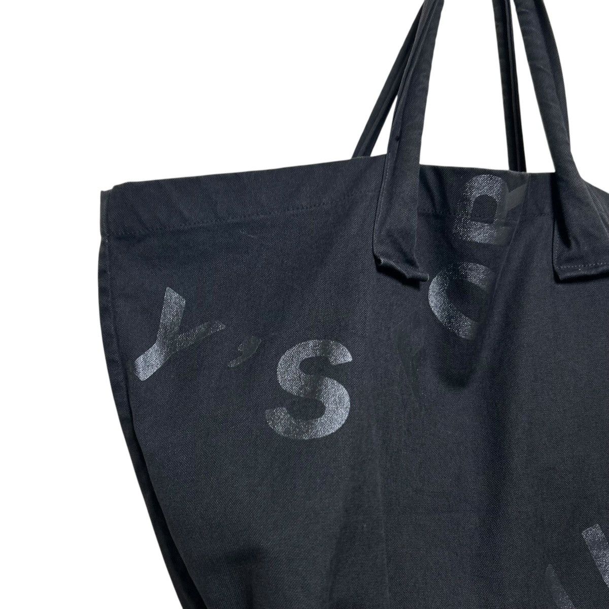 Yohji Yamamoto 336 00s Y's Yohji Yamamoto printed bag cotton handle Size ONE SIZE - 3 Thumbnail
