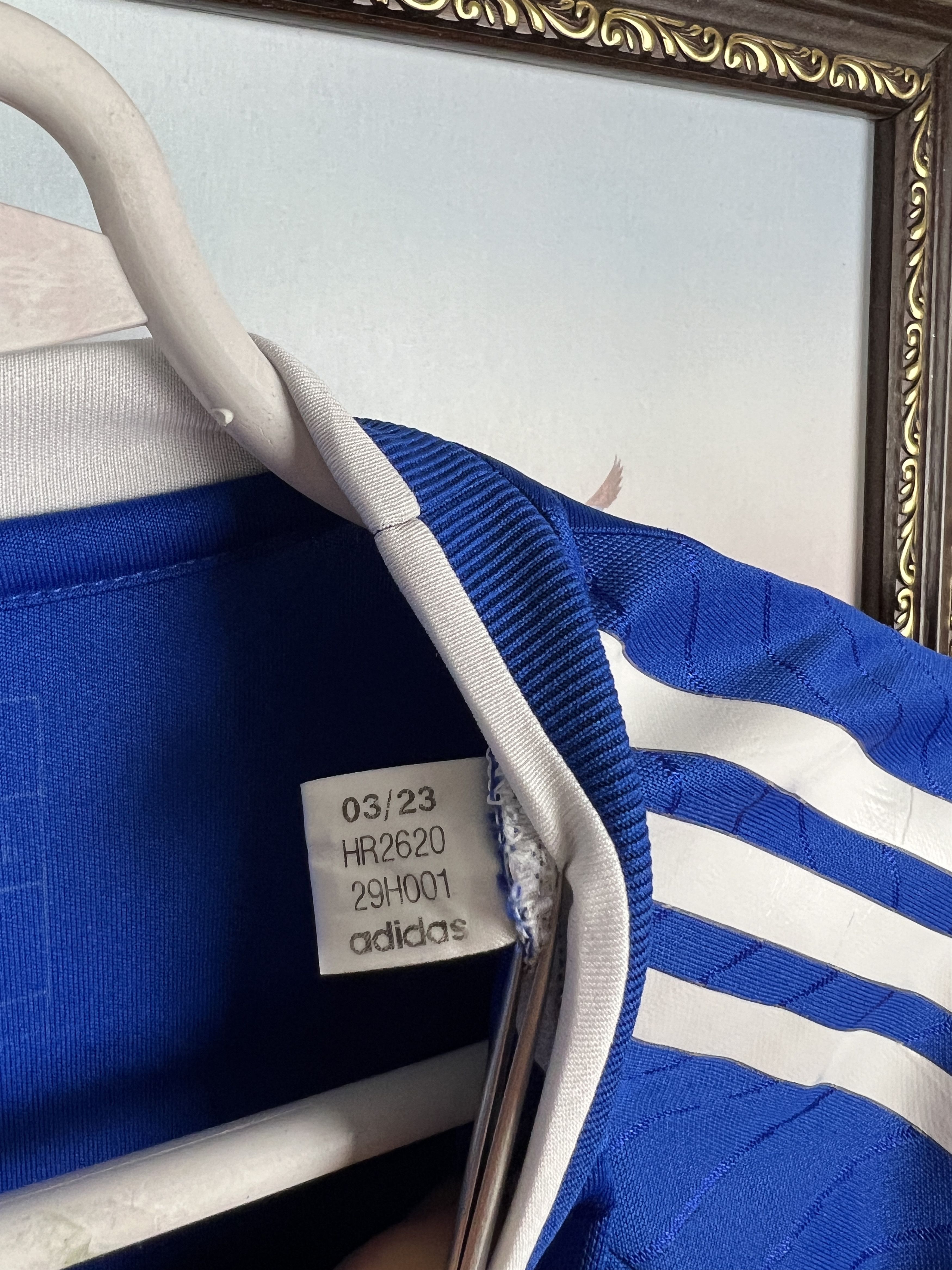 Adidas Lyngby BK Home football shirt 2023 Soccer Jersey Trikot Size US XL / EU 56 / 4 - 9 Thumbnail