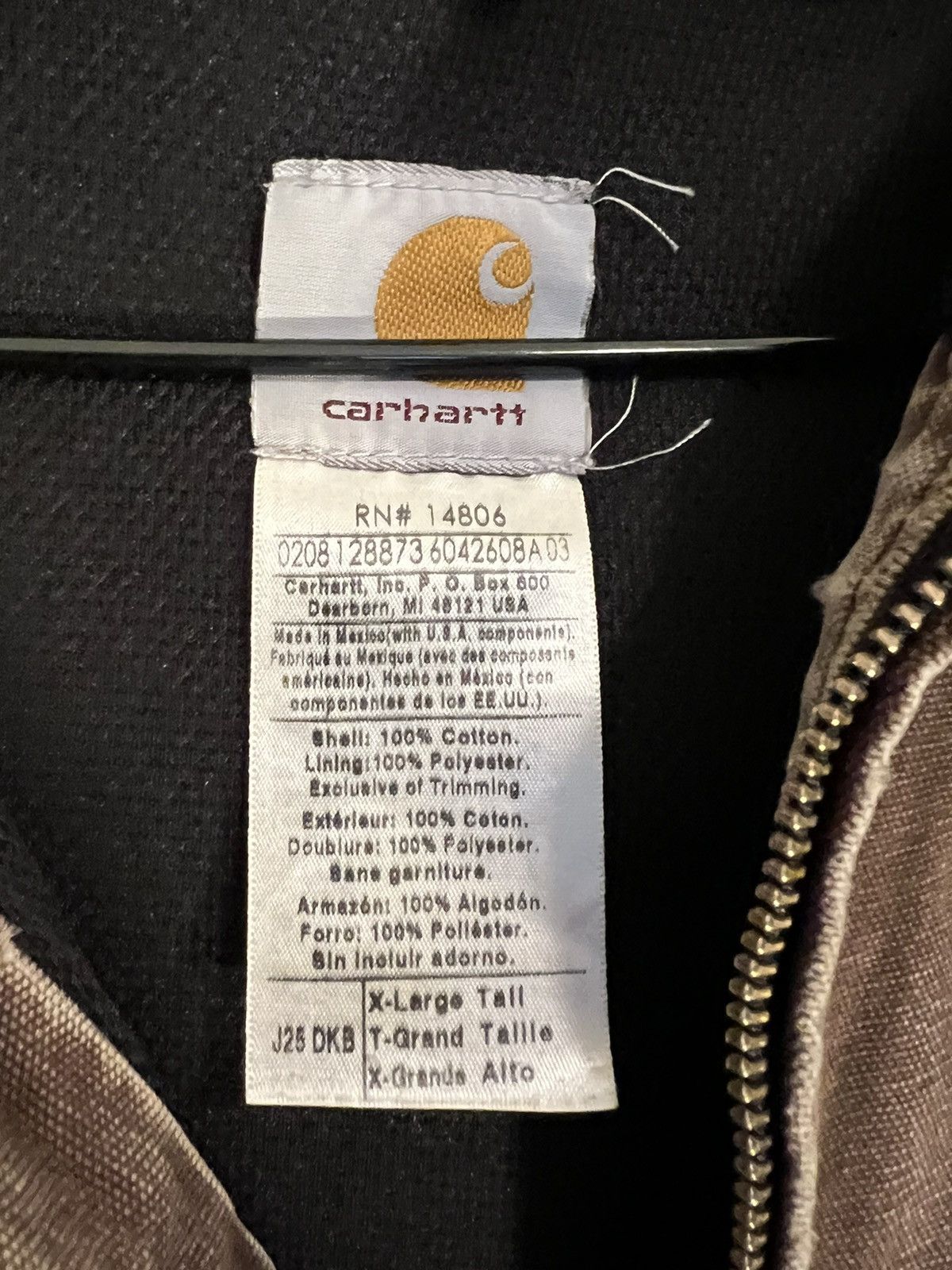 Carhartt Thrashed Carhartt Jacked Distressed Brown Size US XL / EU 56 / 4 - 3 Thumbnail