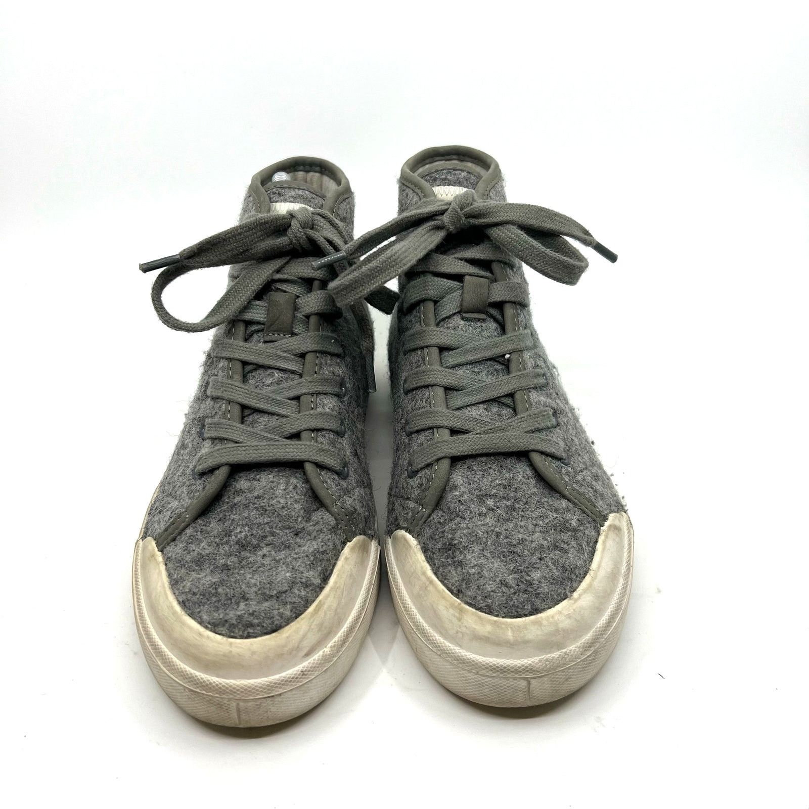 Rag & Bone Rag & Bone Standard Issue Wool Gray Sneaker Women's 8 US Size US 8 / IT 38 - 4 Thumbnail