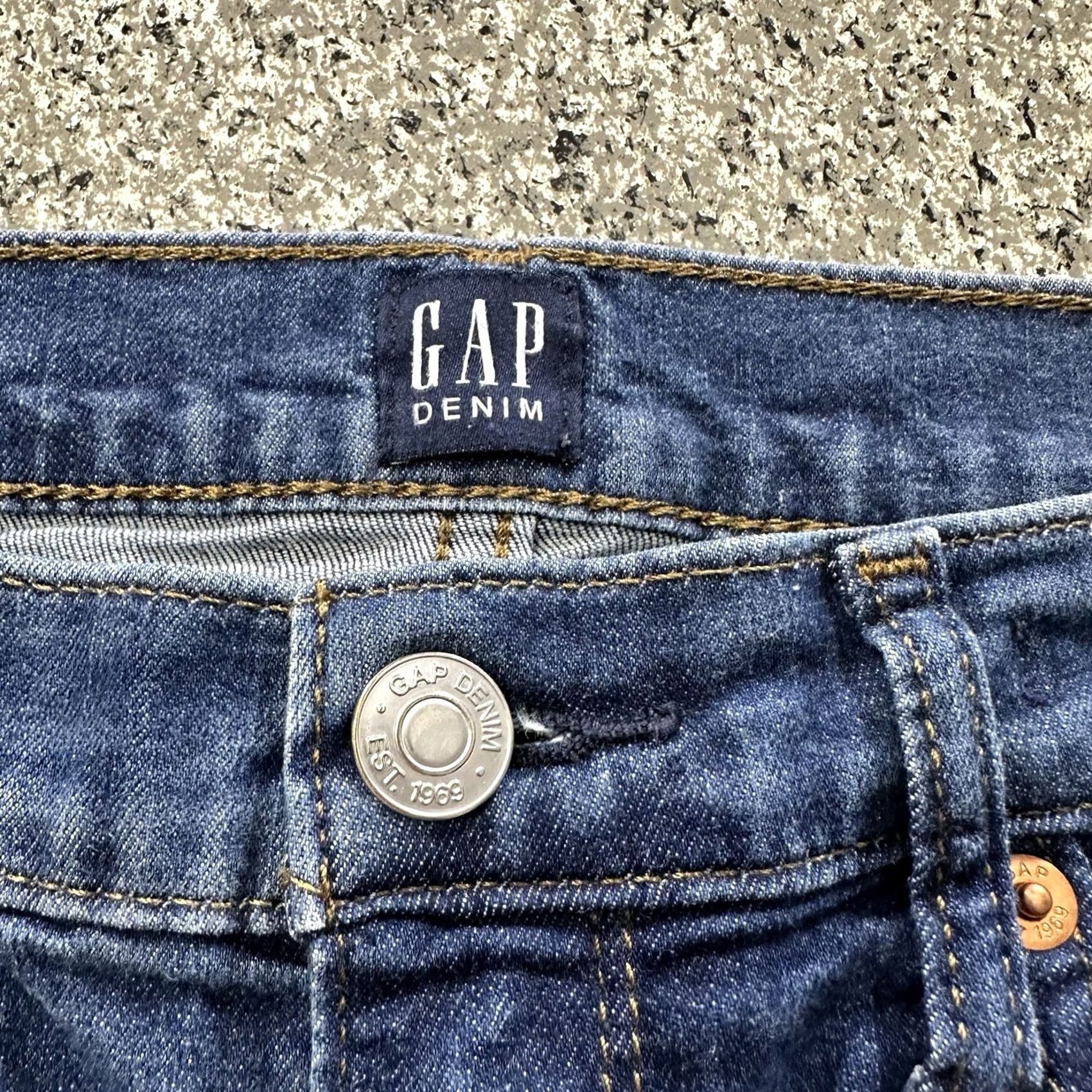 Gap Gap Jeans Womens 28x26 Skinny Stretch Denim 5-Pocket Blue Size 28" / US 6 / IT 42 - 4 Thumbnail