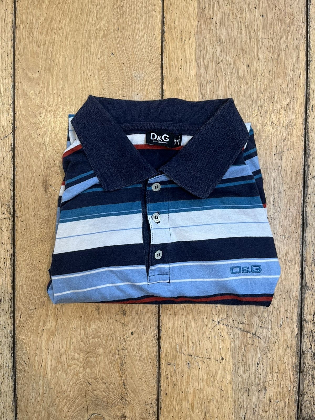 Designer × Dolce & Gabbana × Vintage Dolce and Gabbana Polo Size US M / EU 48-50 / 2 - 1 Thumbnail
