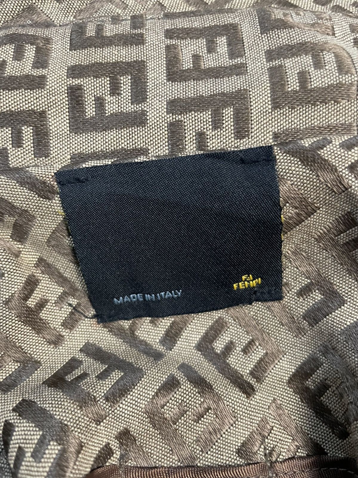 Fendi Vintage Fendi Zucca All-Over Monogram Zip Jacket Size 6 USA Size US S / EU 44-46 / 1 - 12 Thumbnail