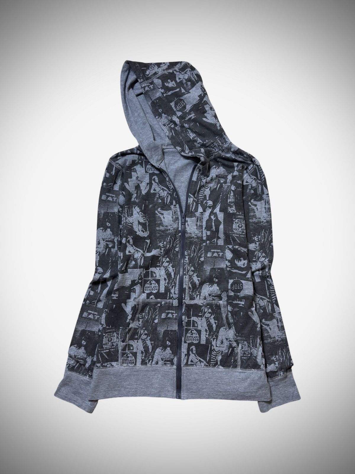 Japanese Brand 2000’s Colza - Aop Hysteric Glamour Style Hoodie Size US L / EU 52-54 / 3 - 1 Thumbnail