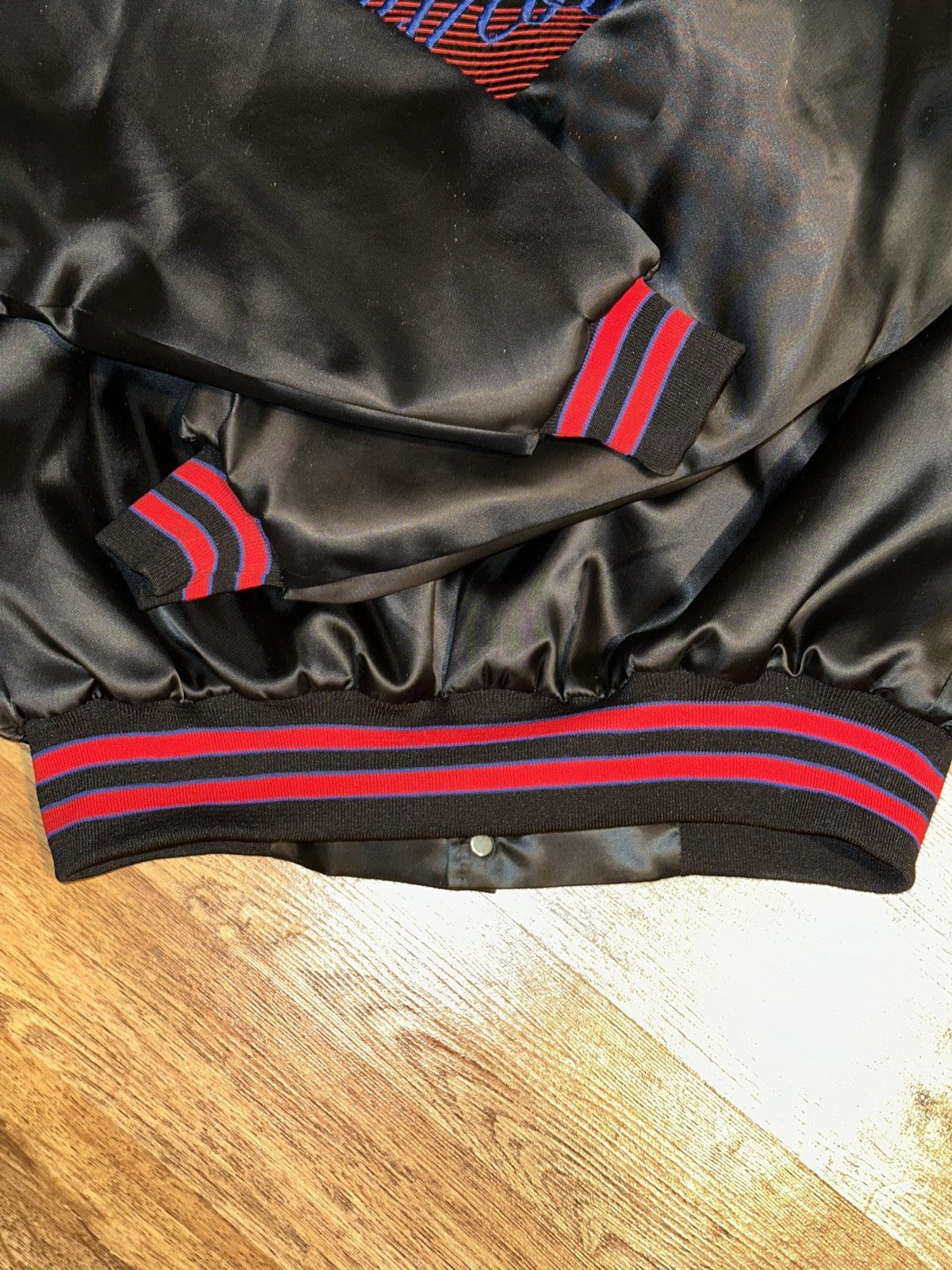 The Game × Vintage Vtg 90s The Game Motor City DETROIT BAD BOYS Varsity Jacket Size US L / EU 52-54 / 3 - 3 Thumbnail