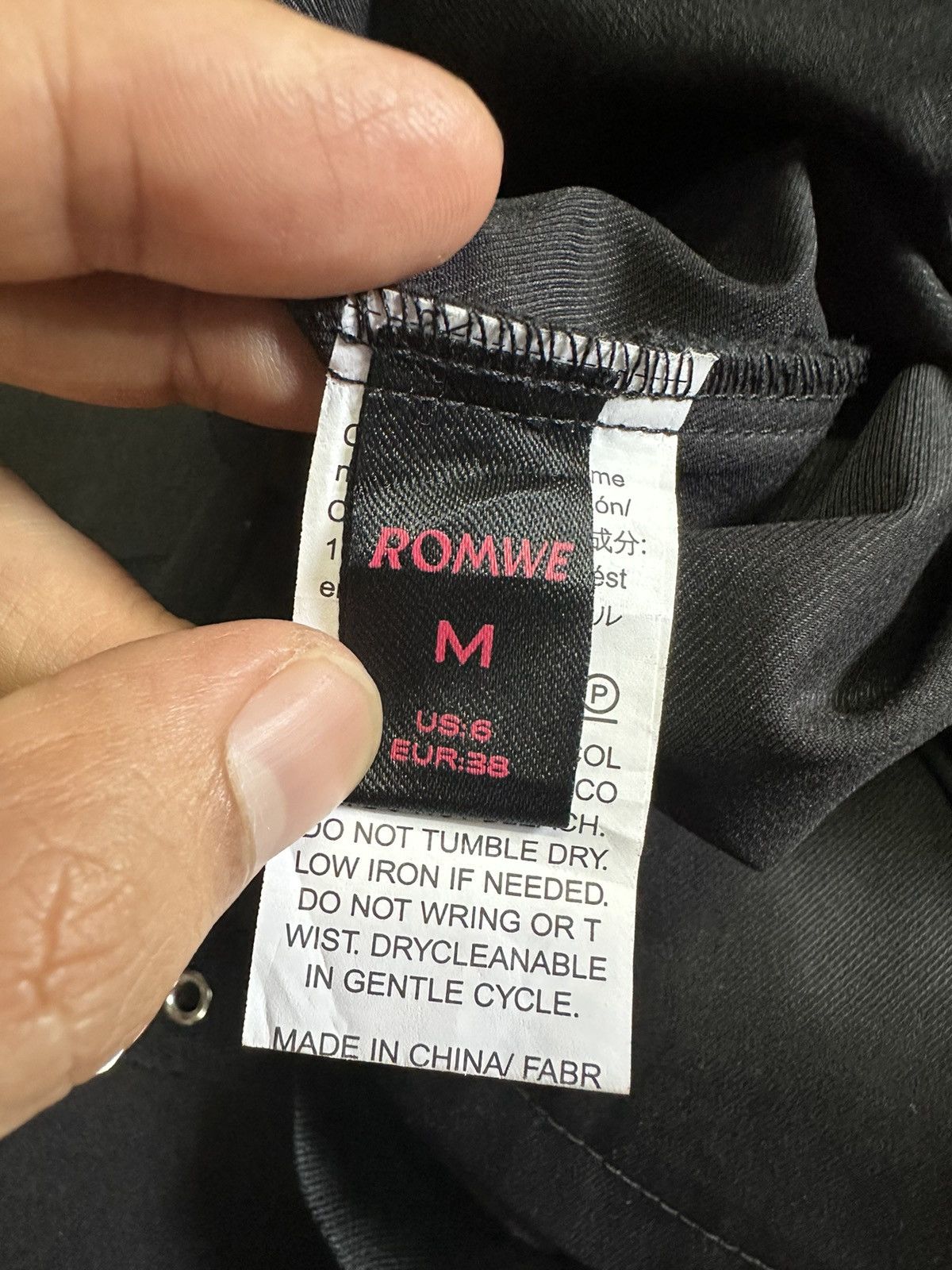 Japanese Brand ROMWE PUNK PANTS Size 28" / US 6 / IT 42 - 9 Thumbnail