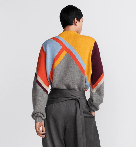 Dior o1w1db10525 443M62 Sweater in Multicolor Size US M / EU 48-50 / 2 - 6 Thumbnail