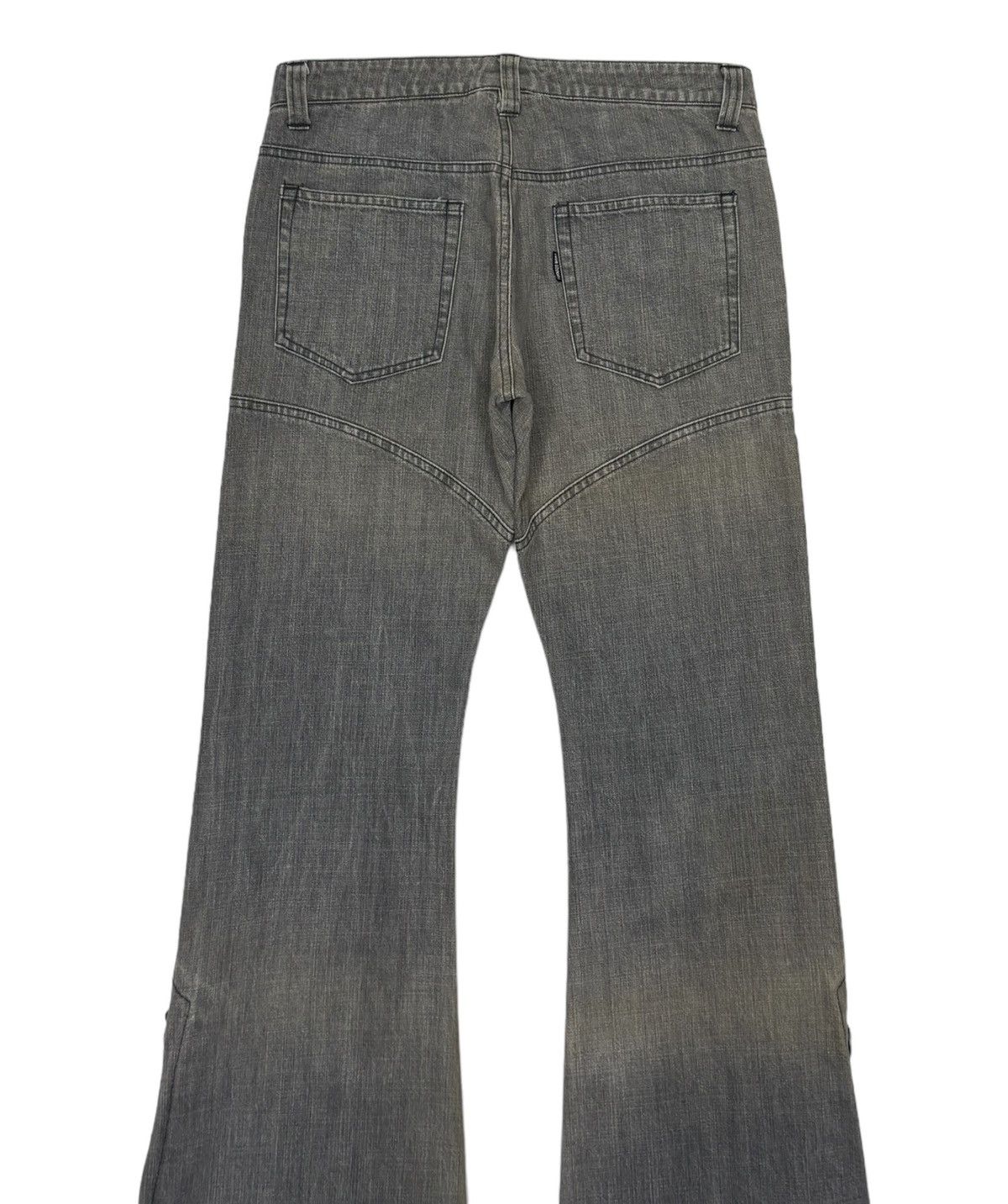 Tornado Mart TORNADO MART LACE UP FLARE JEANS Size US 30 / EU 46 - 6 Thumbnail