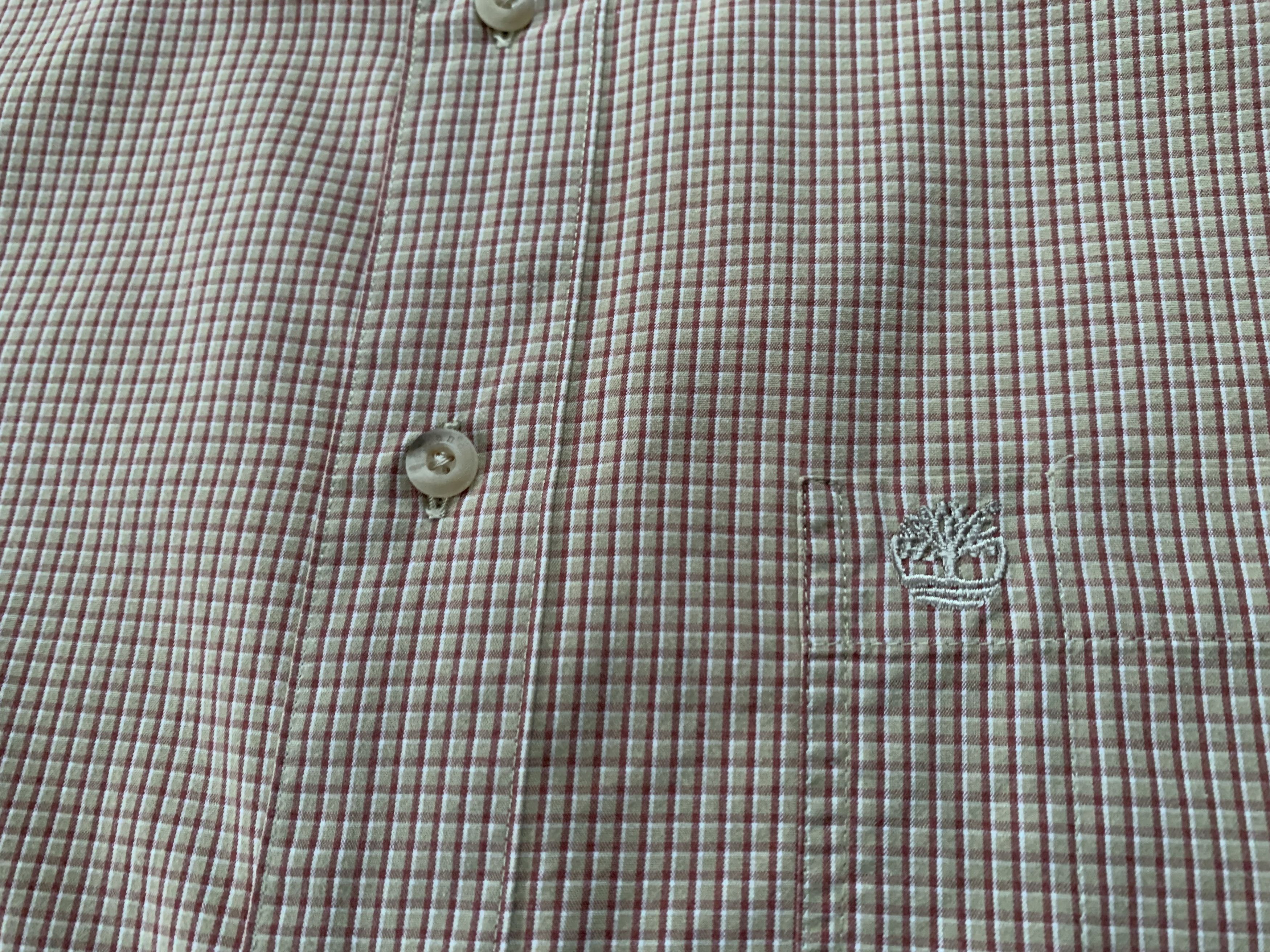 Timberland × Vintage Vintage Timberland Short Sleeve Shirt Size US L / EU 52-54 / 3 - 5 Thumbnail