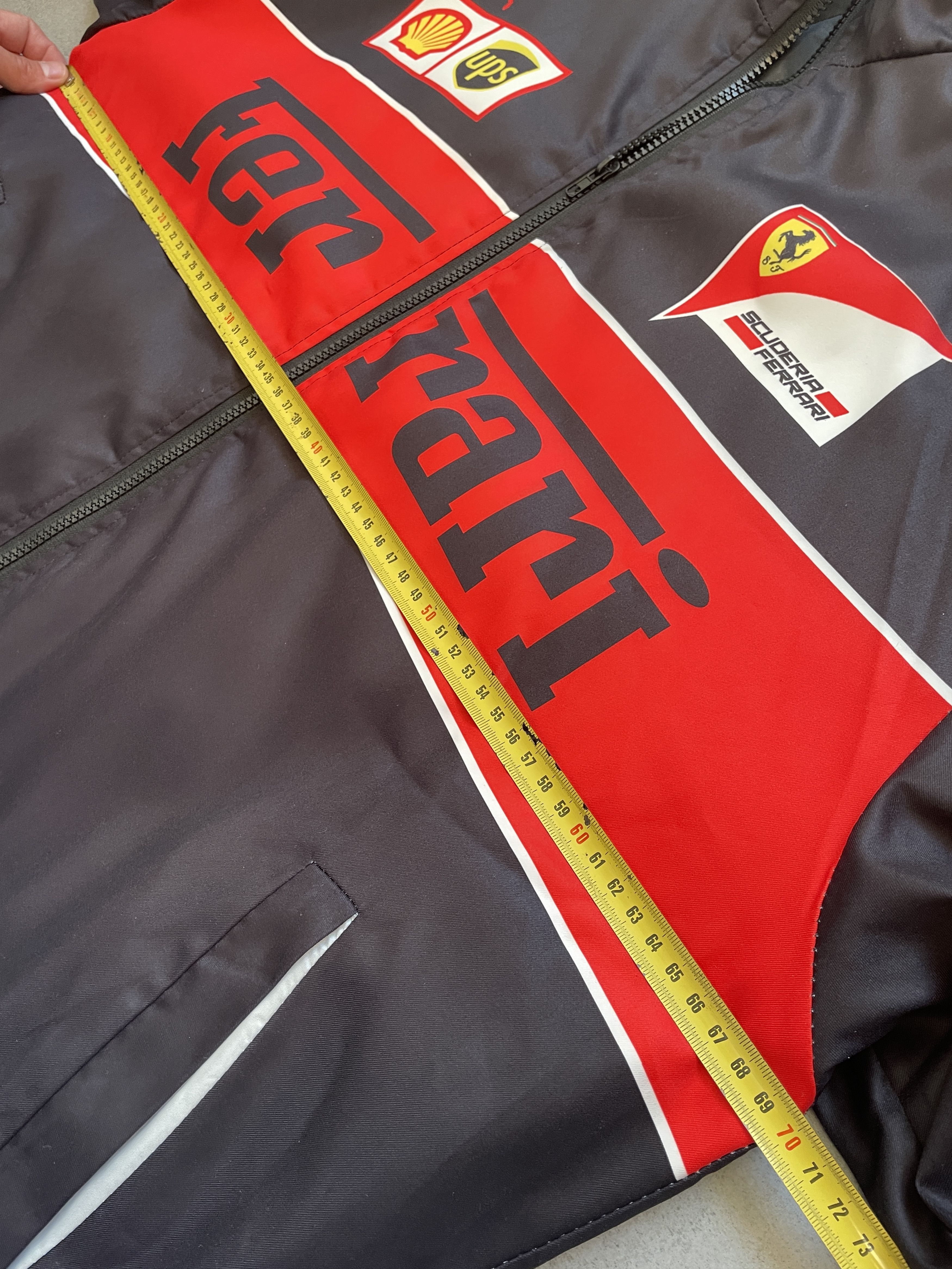 Ferrari MARLBORO FERRARI F1 FORMULA 1 RACING BLACK BOMBER JACKET Size US XL / EU 56 / 4 - 7 Thumbnail