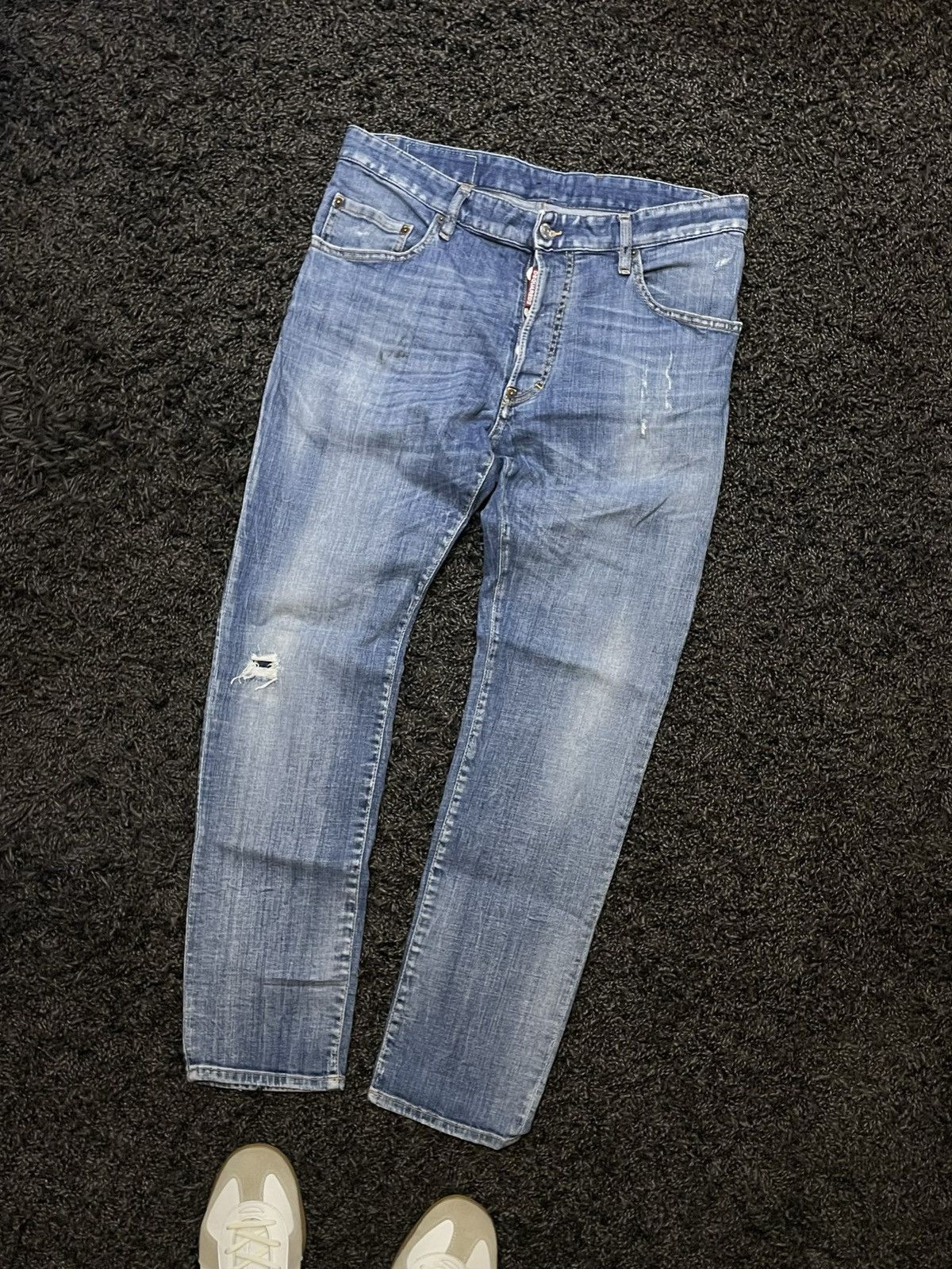 Dsquared2 Dsquared luxury distressed jeans baggy Y2K Size US 36 / EU 52 - 5 Thumbnail